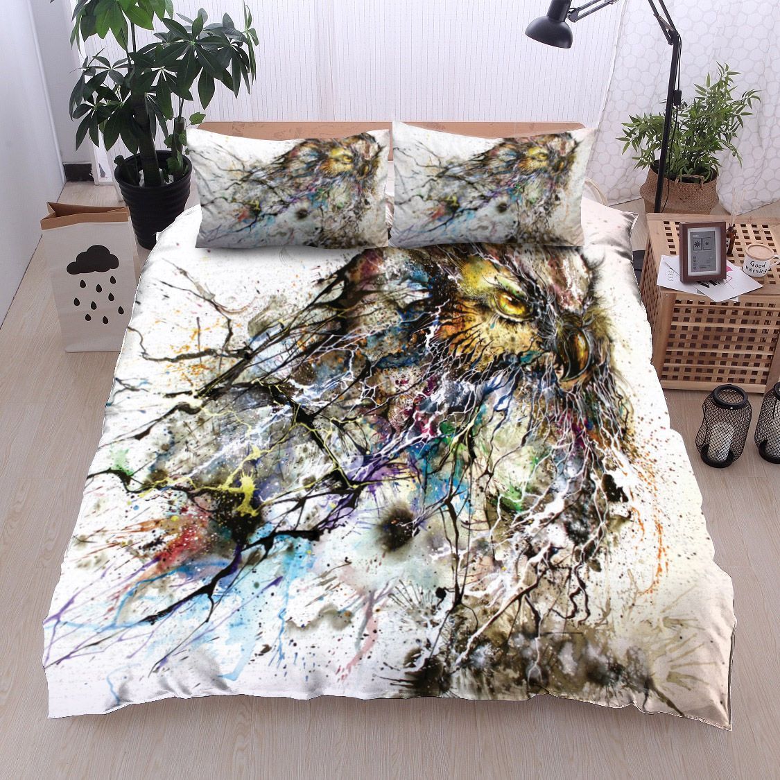 Owl 8 Bedding Set