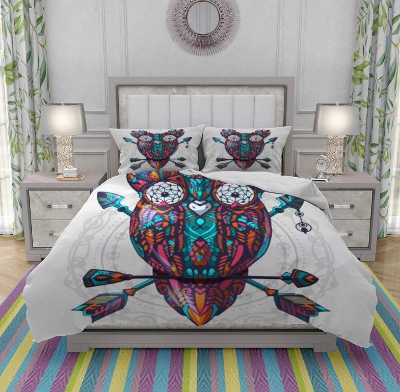 Owl Arrows Bedding Set