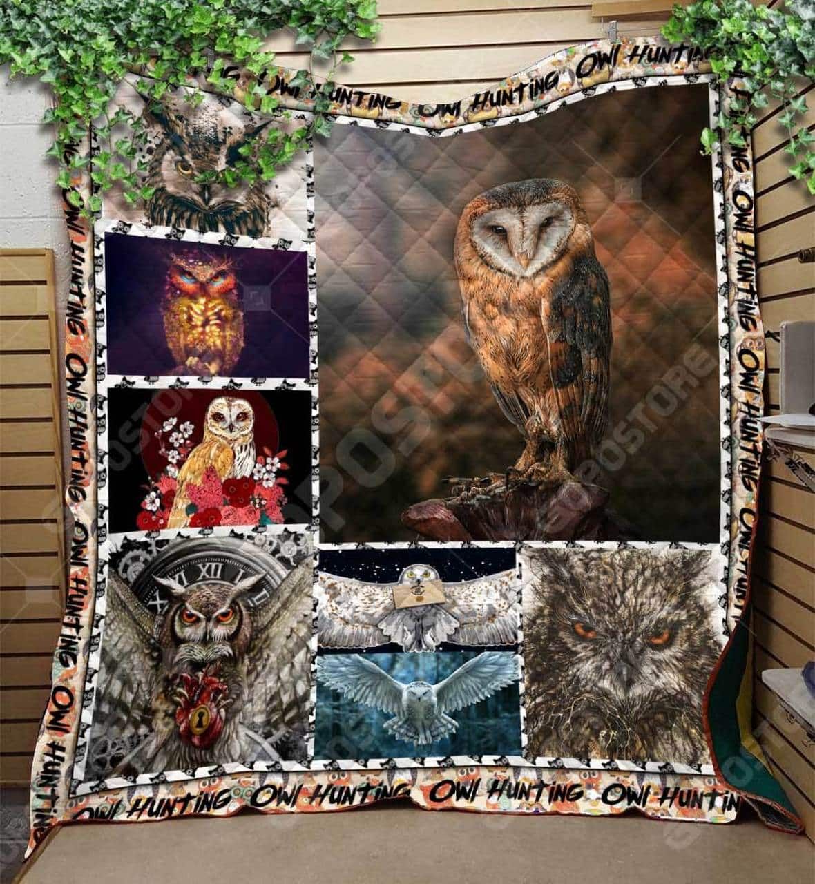 Owl Back Up Off Me Quilt Blanket DHC020120732TD