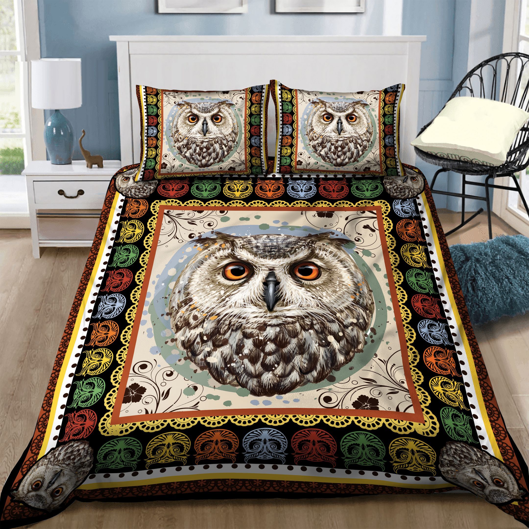 Owl Bedding Set