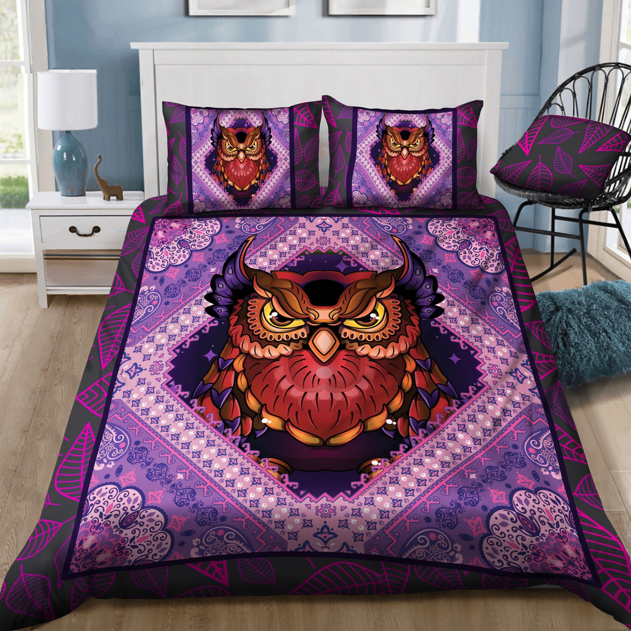 Owl  Bedding Set