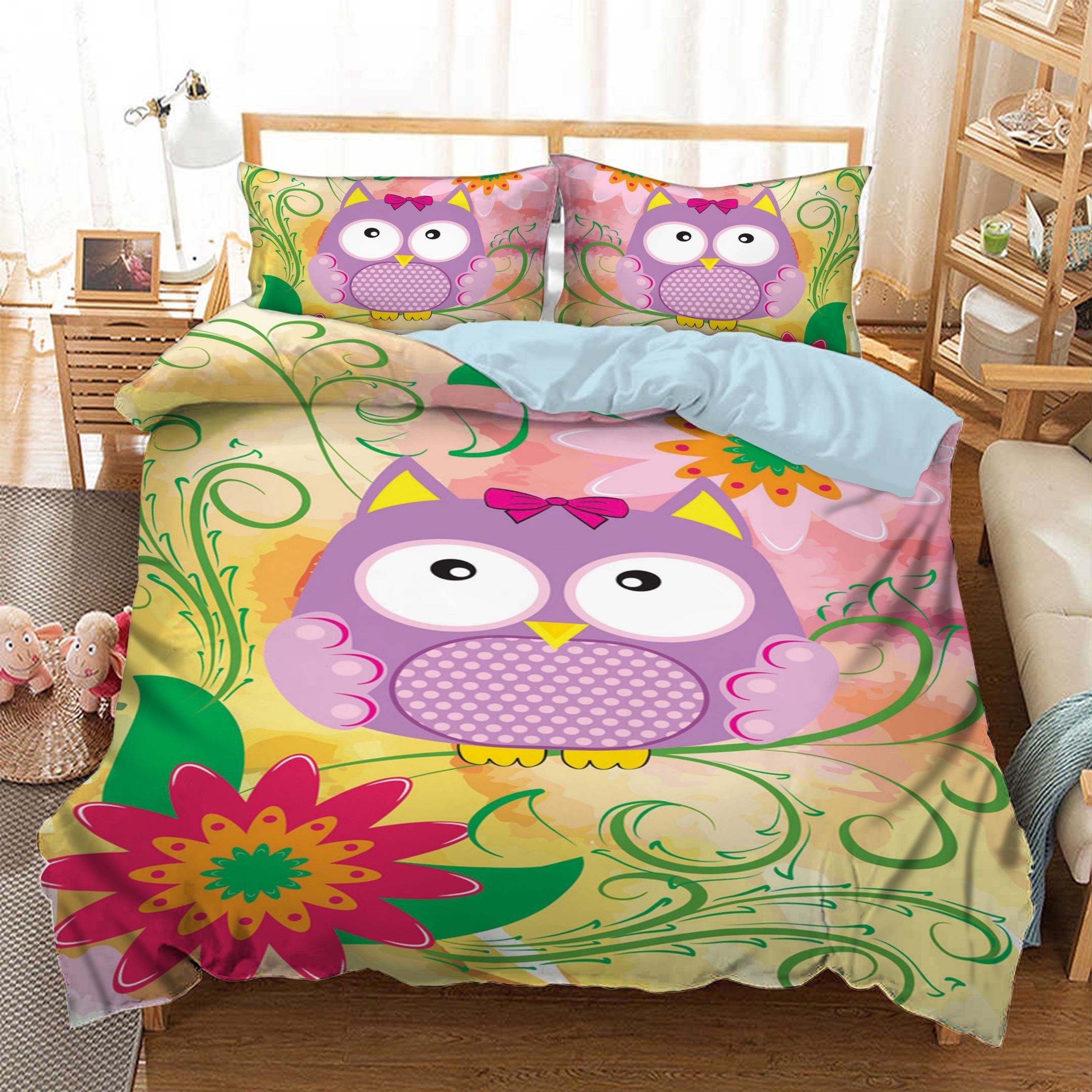 Owl  Bedding Set
