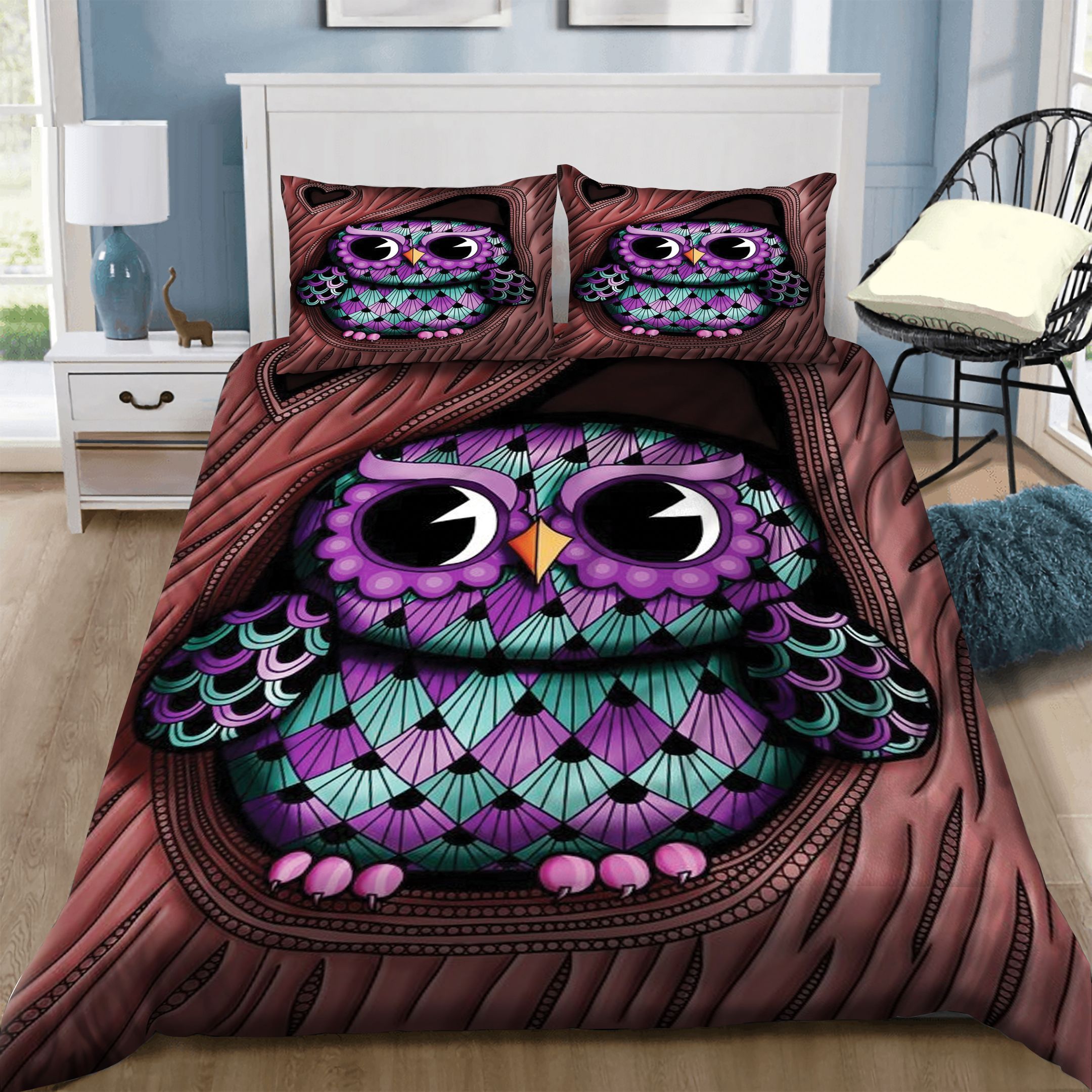 Owl  Bedding Set