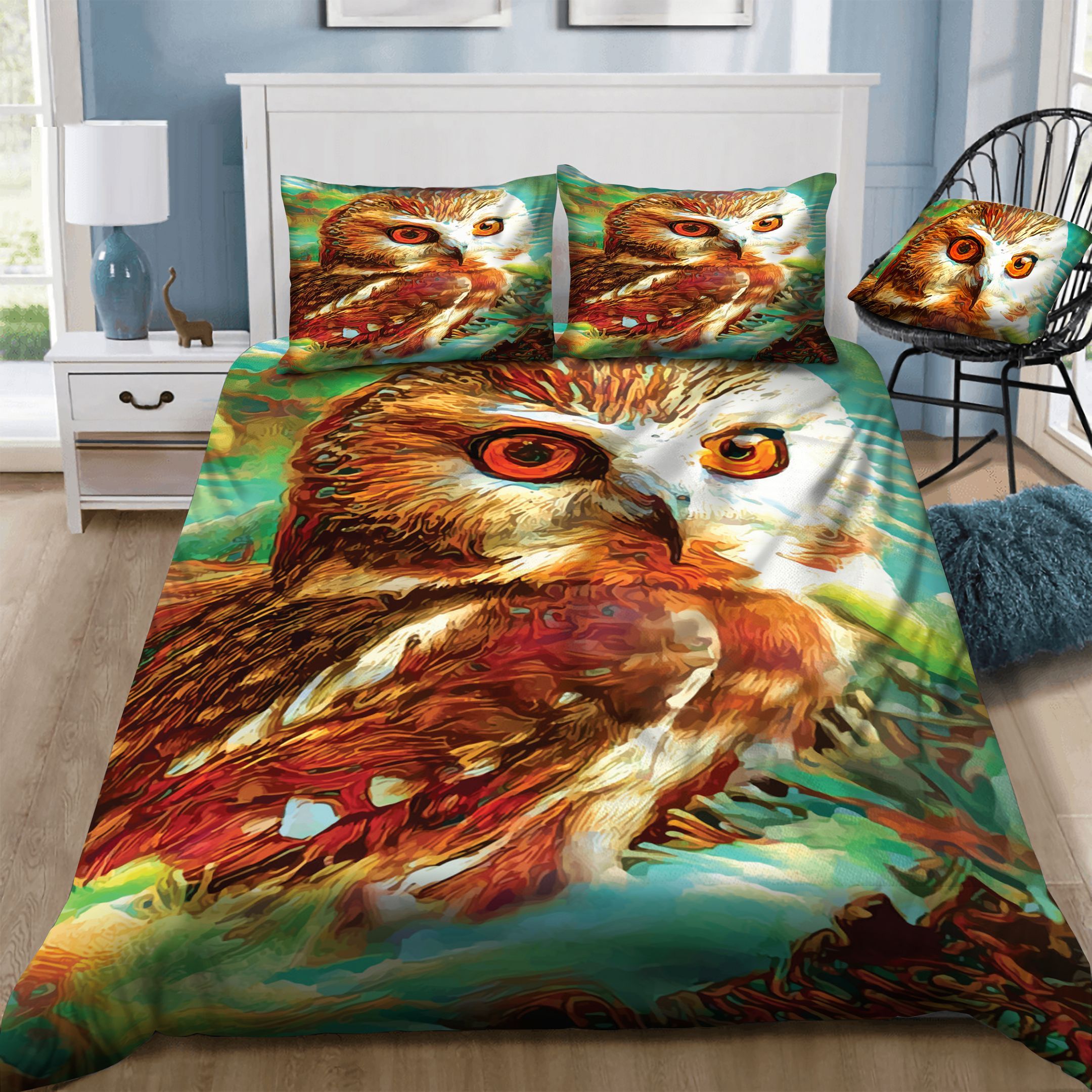 Owl  Bedding Set
