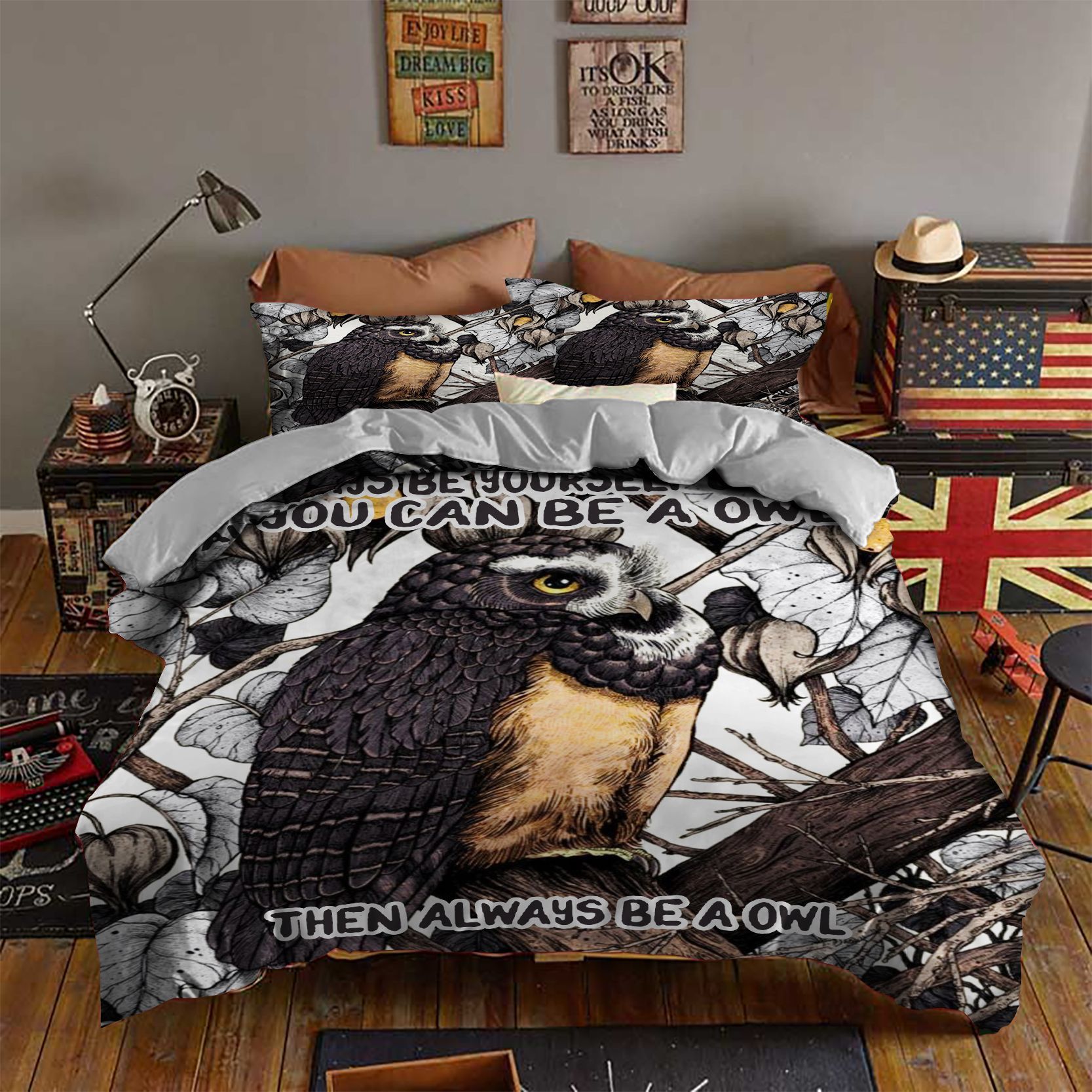 Owl Bedding Set