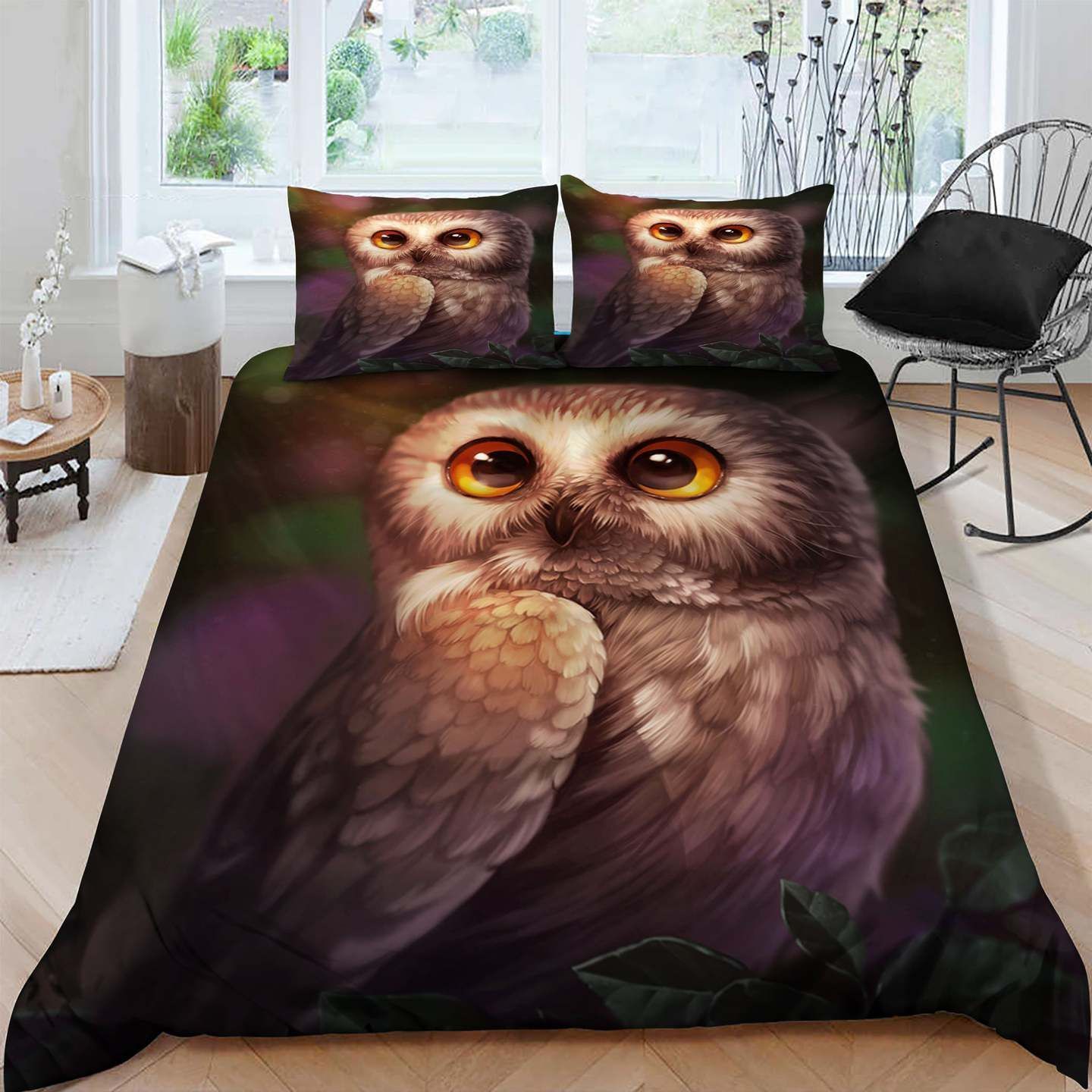 Owl Bedding Set