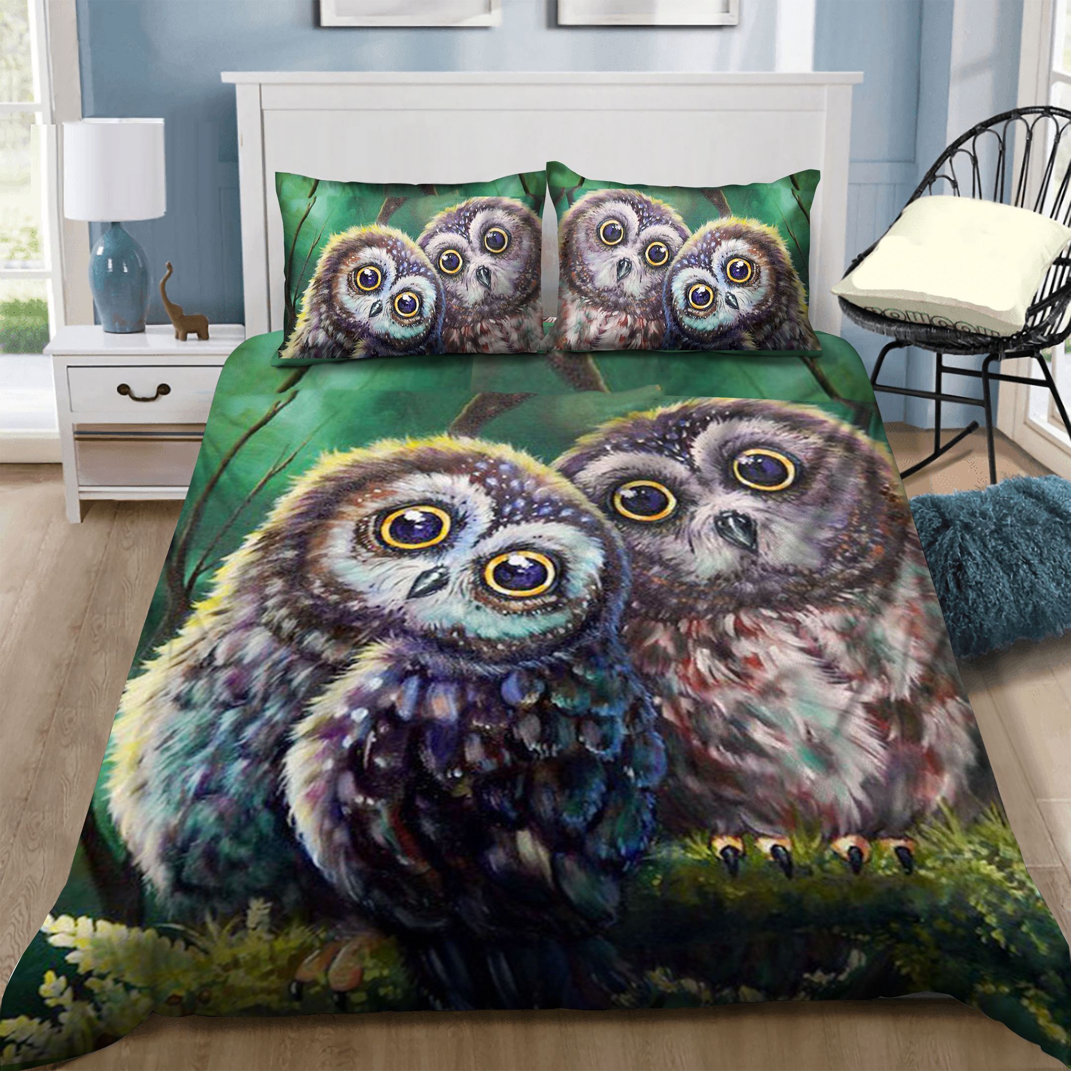 Owl Bedding Set
