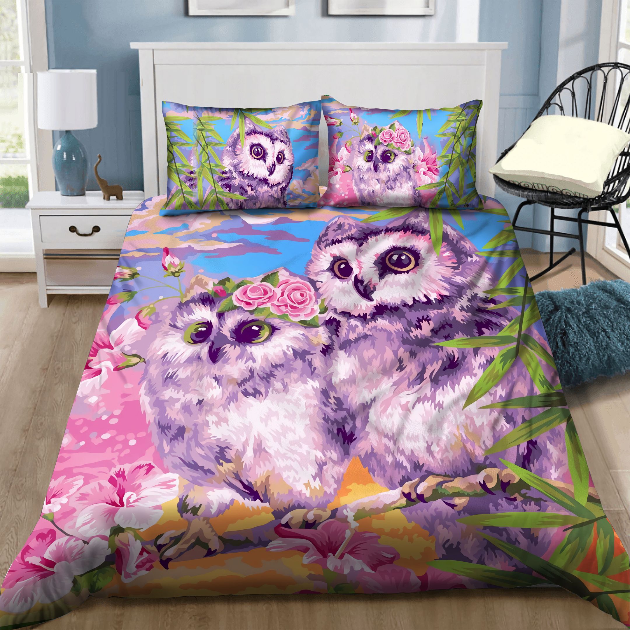 Owl Bedding Set