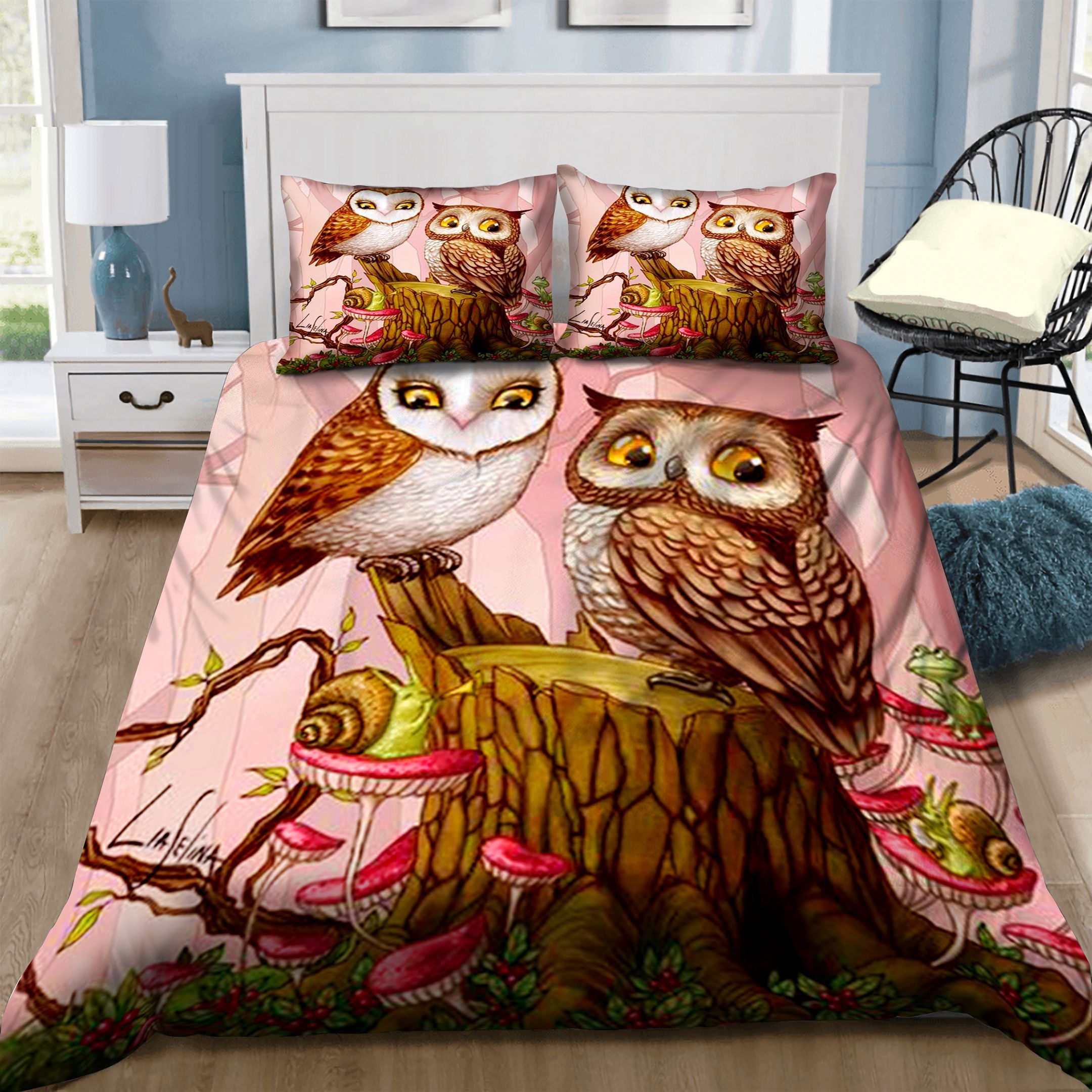 Owl Bedding Set