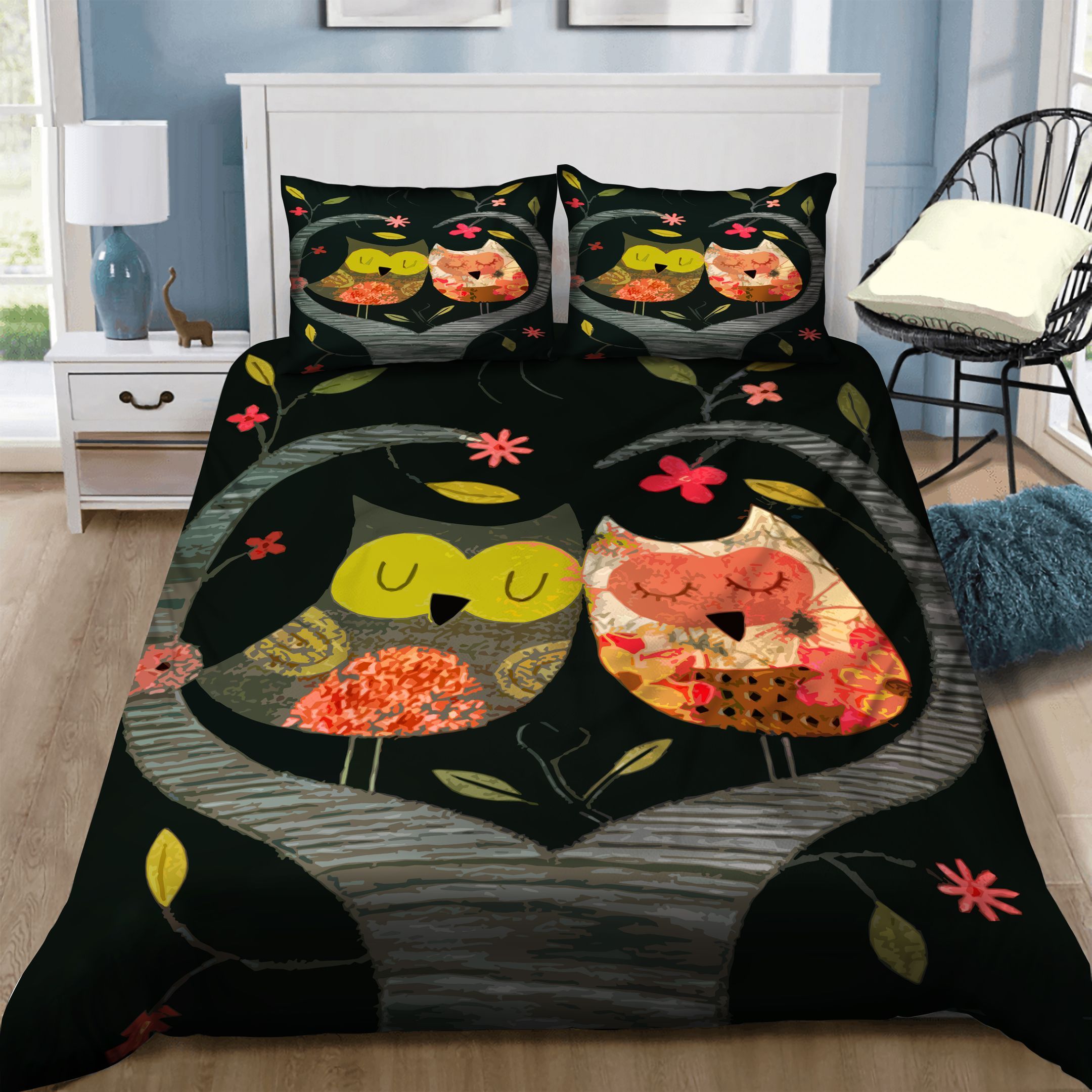 Owl Bedding Set