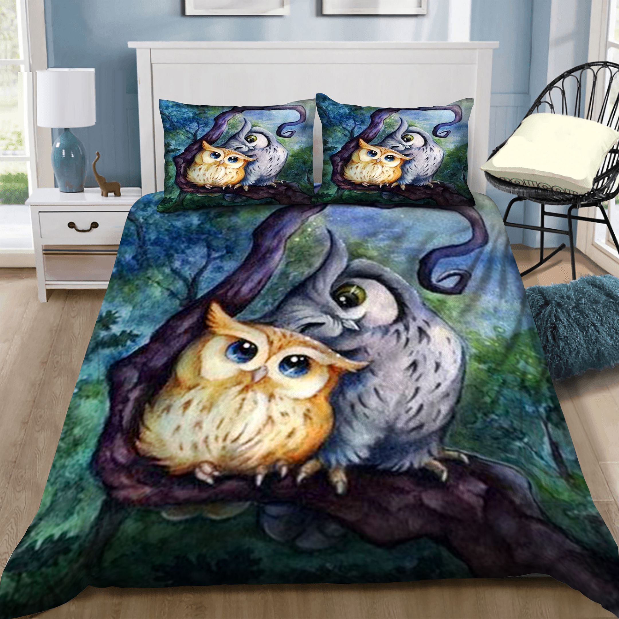 Owl Bedding Set