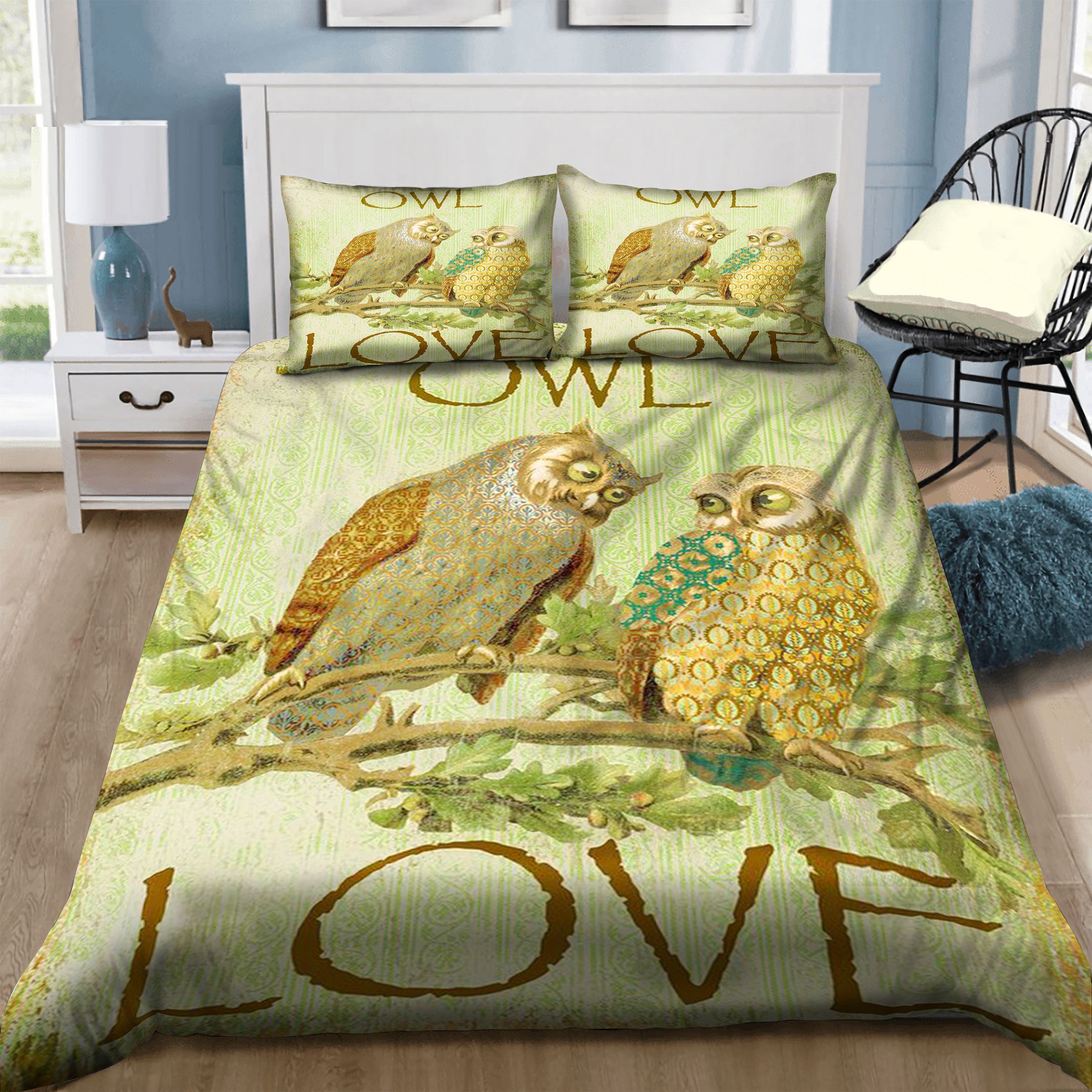 Owl Bedding Set