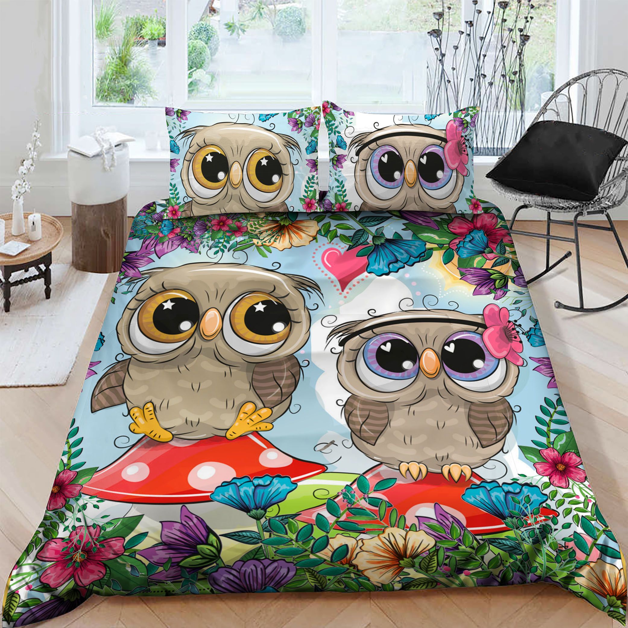 Owl Bedding Set