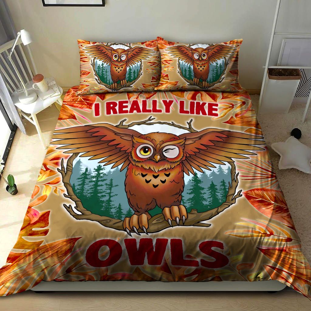 Owl Bedding Set