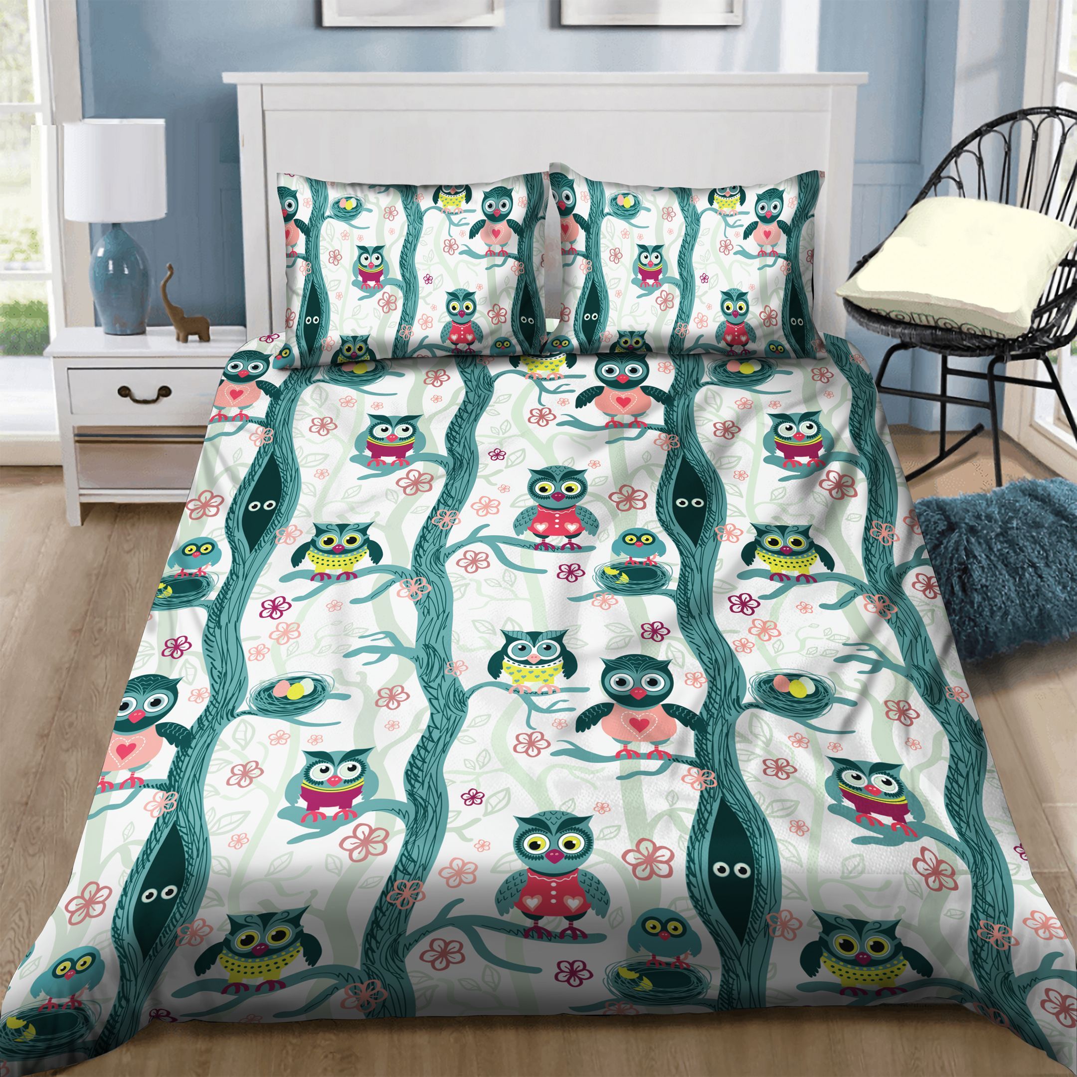Owl Bedding Set