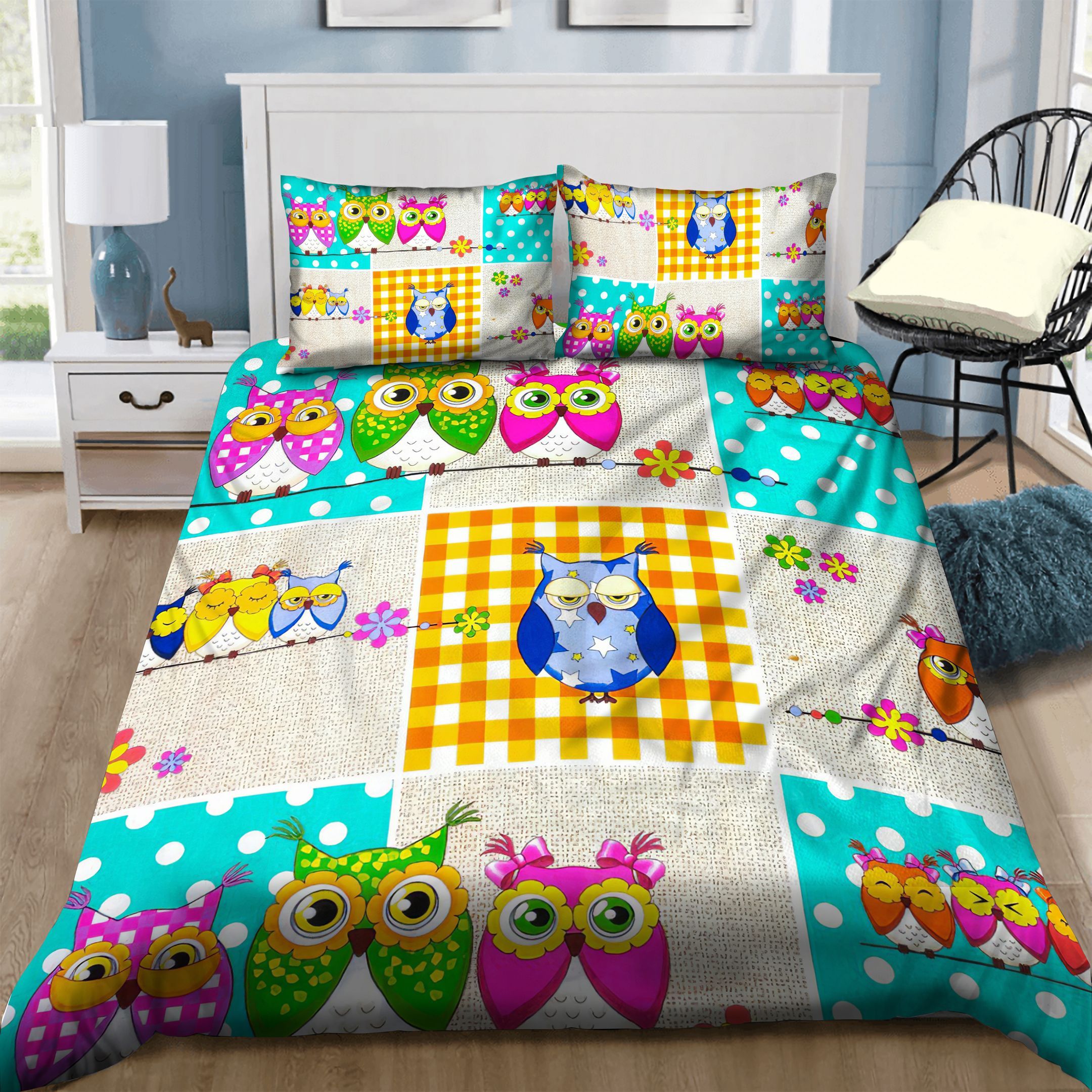 Owl Bedding Set