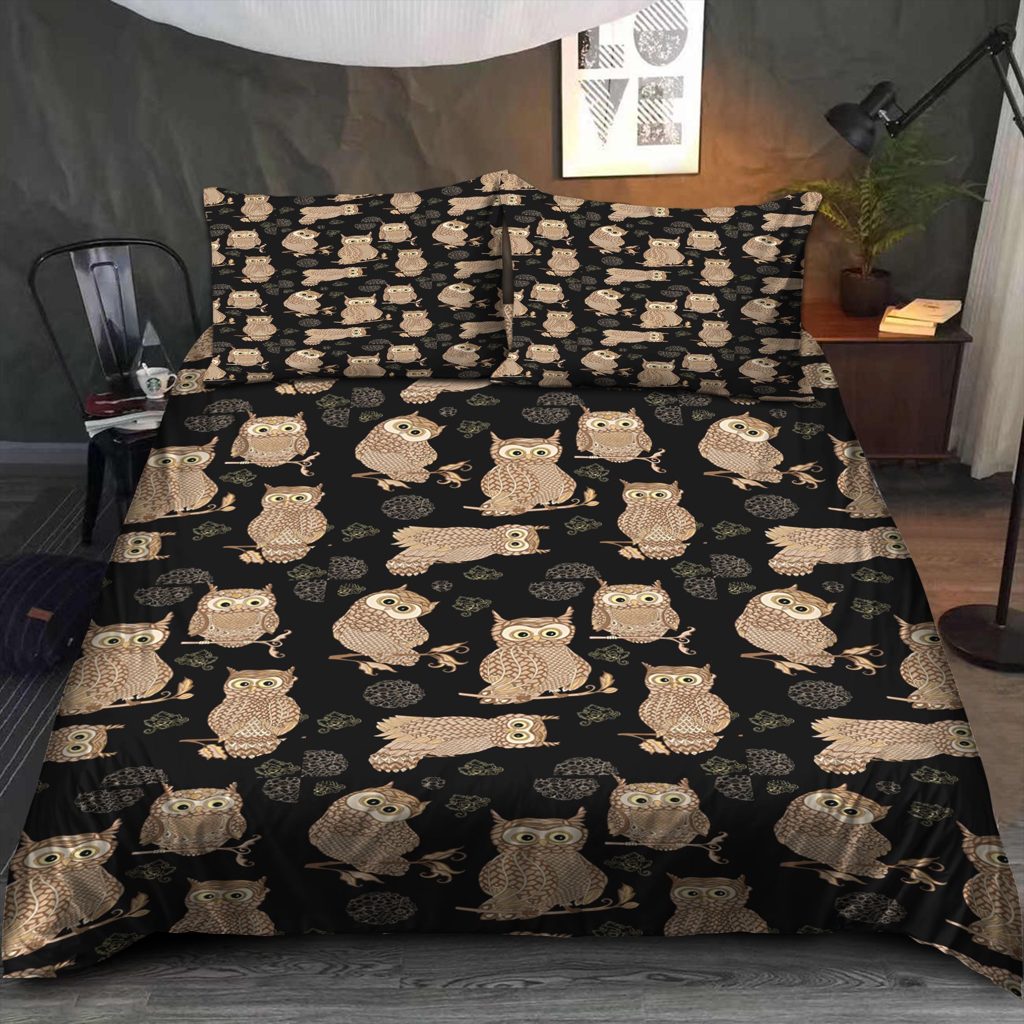 Owl Bedding Set