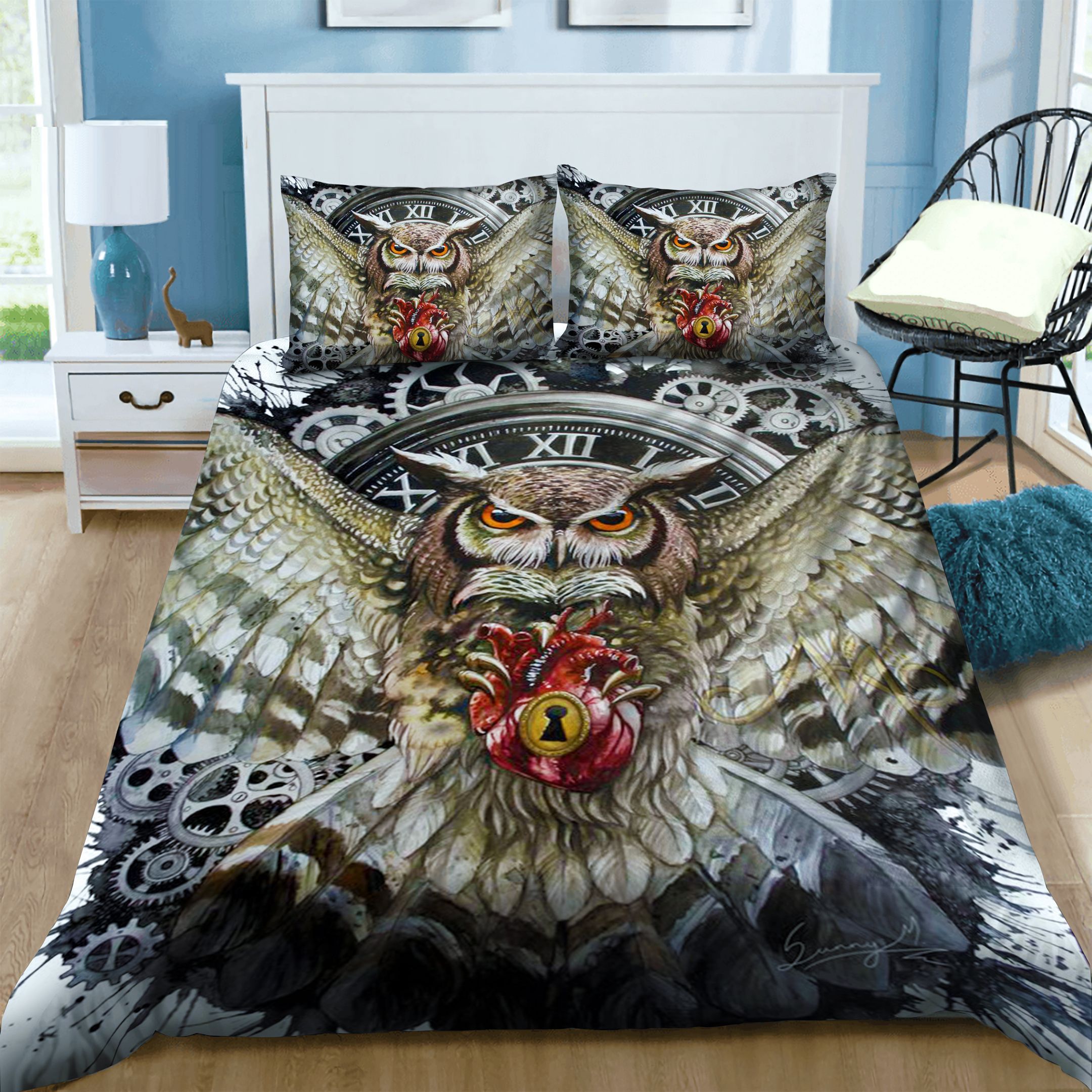 Owl Bedding Set
