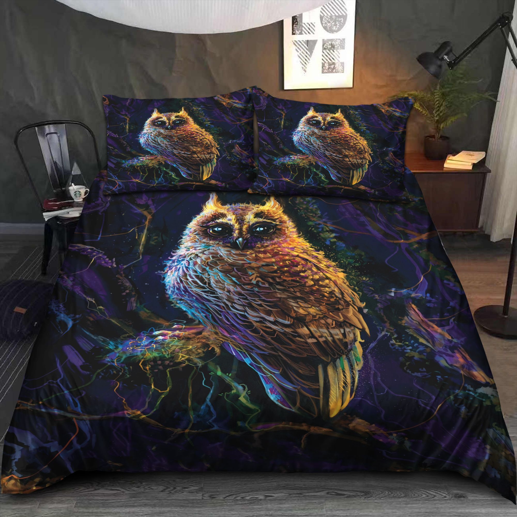 Owl Bedding Set