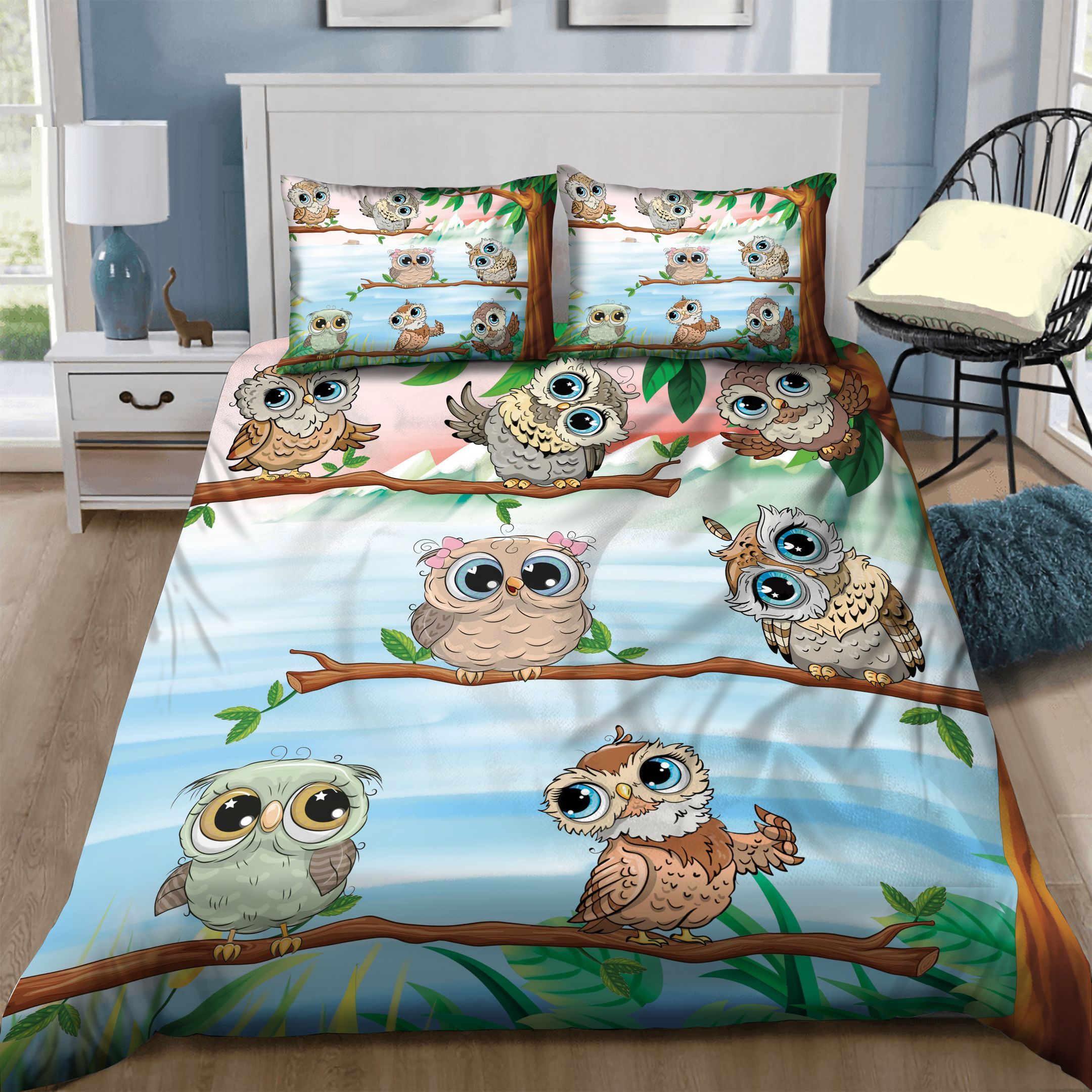 Owl Bedding Set