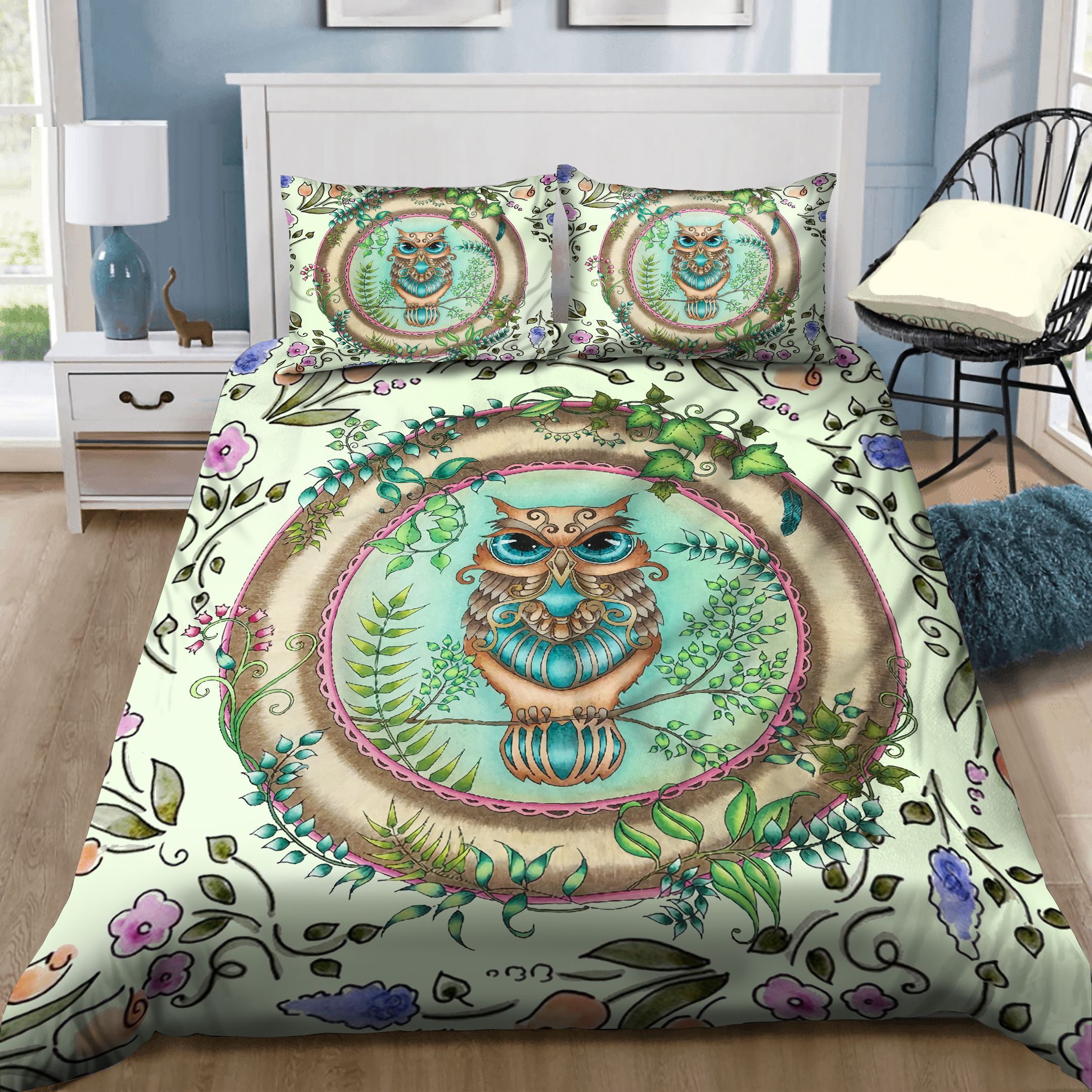 Owl Bedding Set