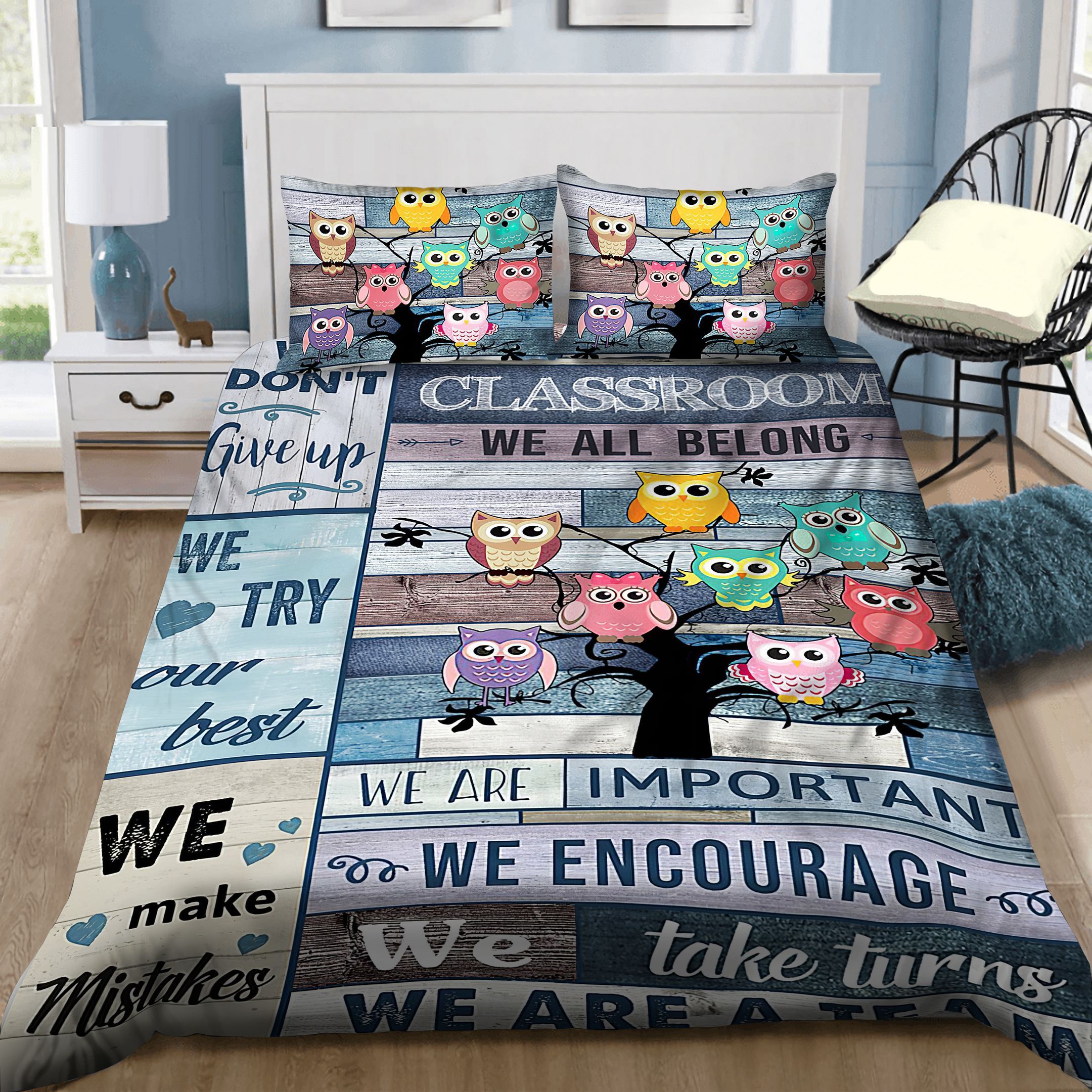 Owl Bedding Set