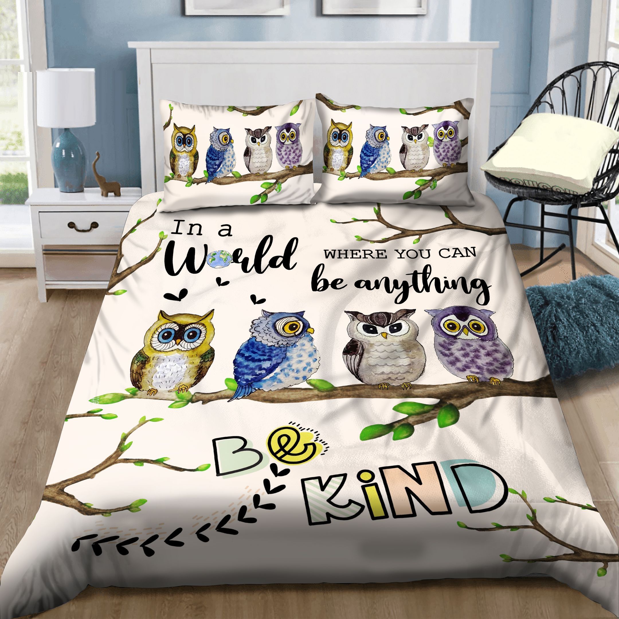 Owl Bedding Set