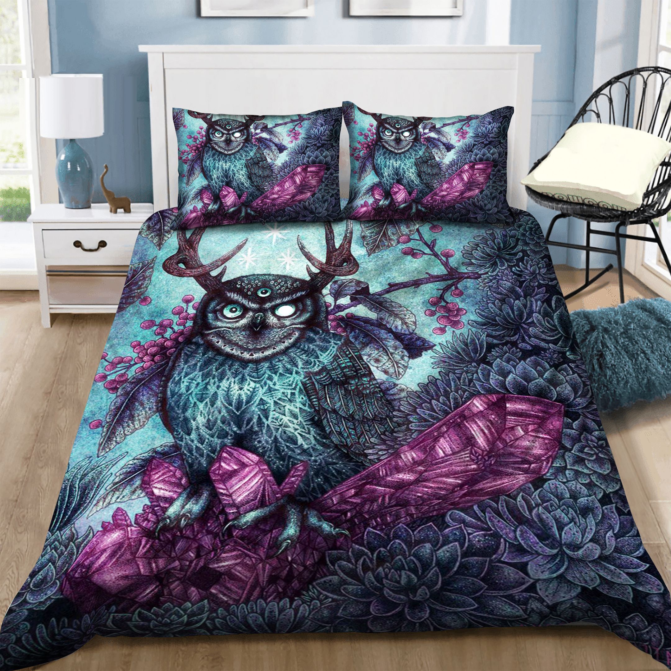 Owl Bedding Set
