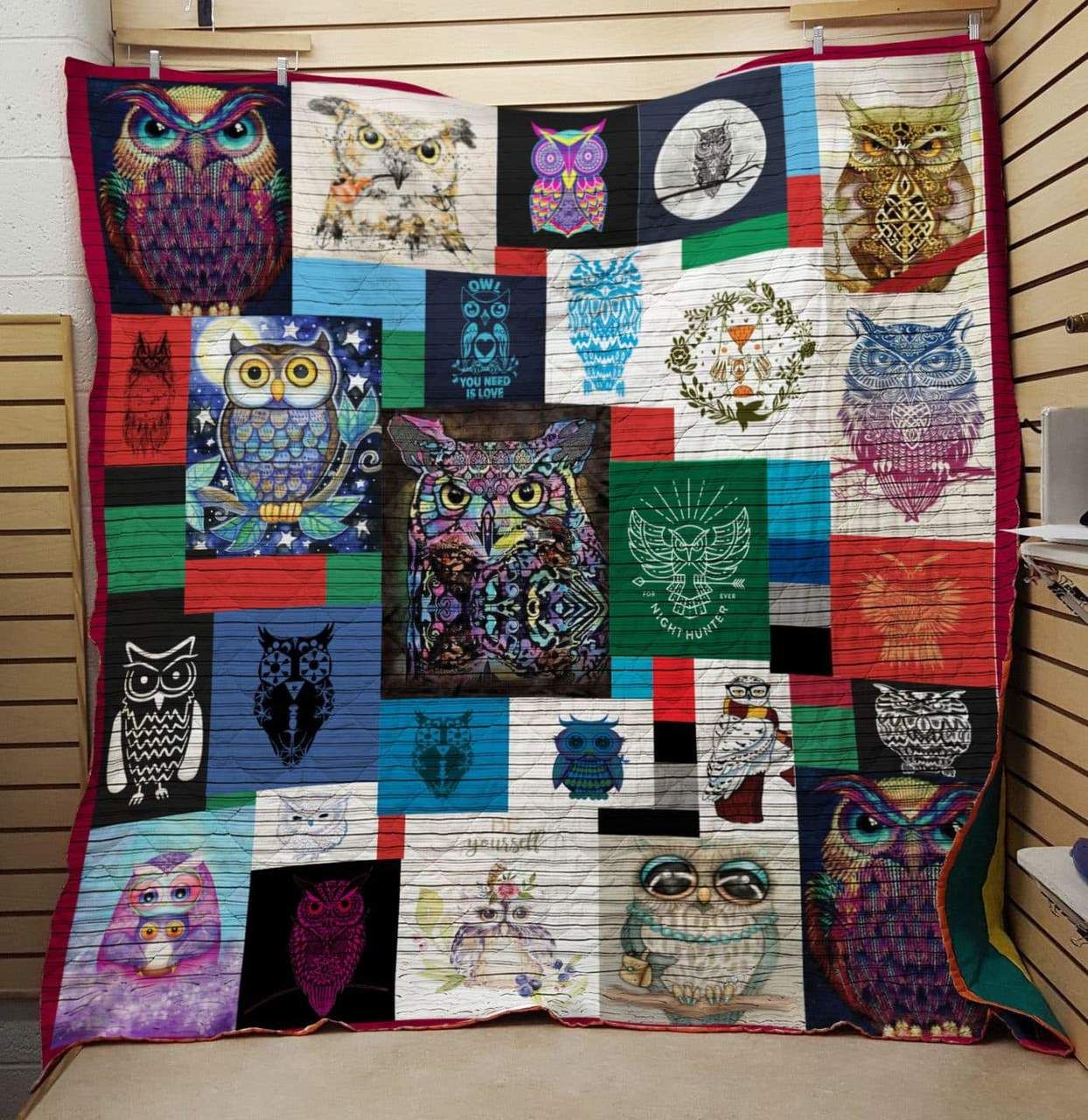 Owl Begin Again Quilt Blanket DHC31121937TD