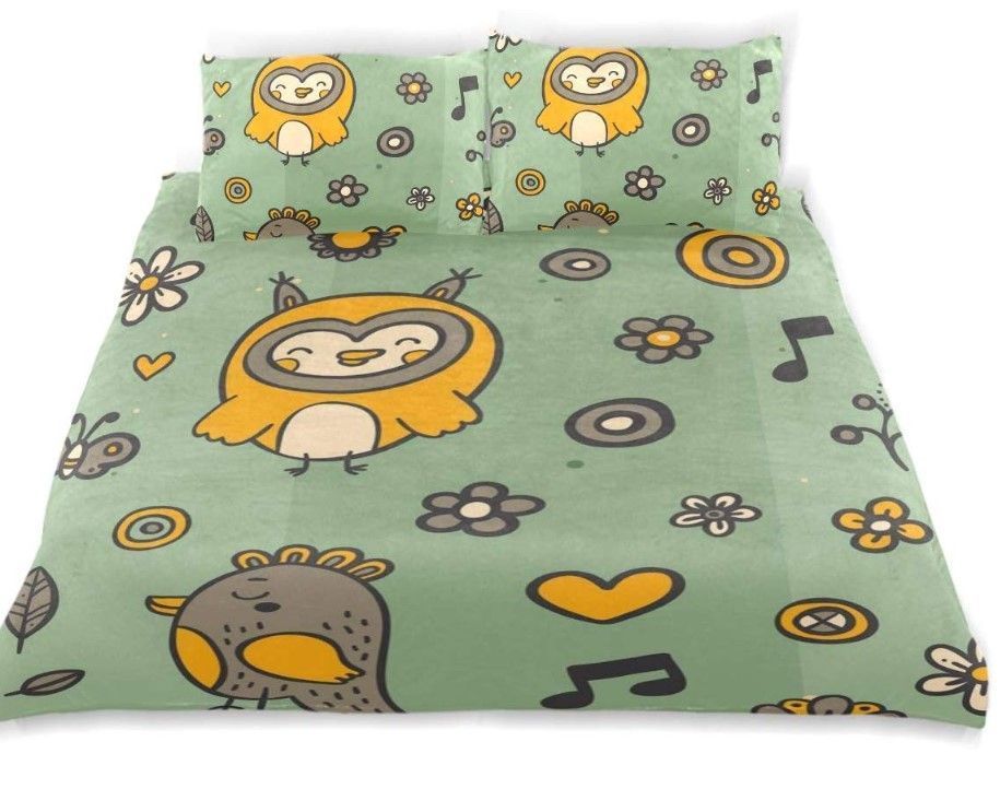Owl Bird Bedding Set