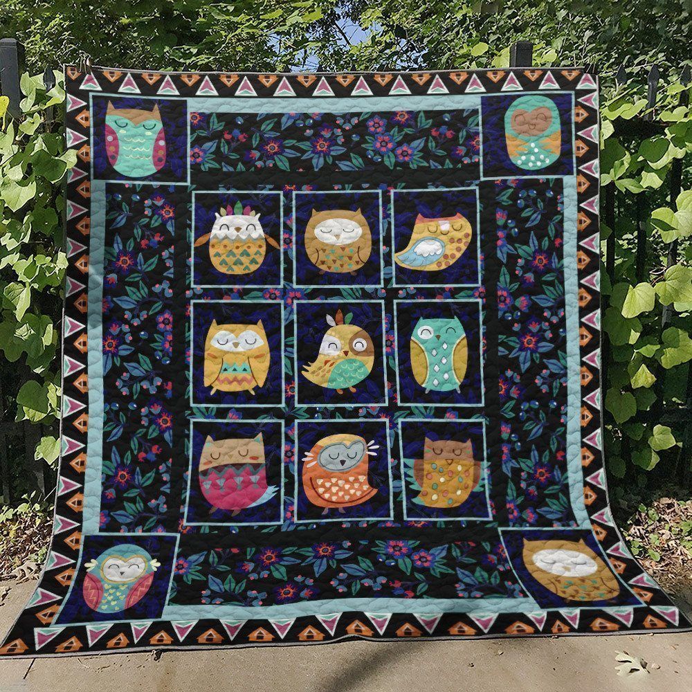 Owl BT260624 Quilt Blanket