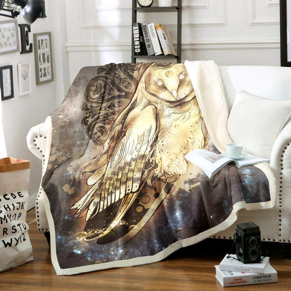 Owl Sherpa Fleece