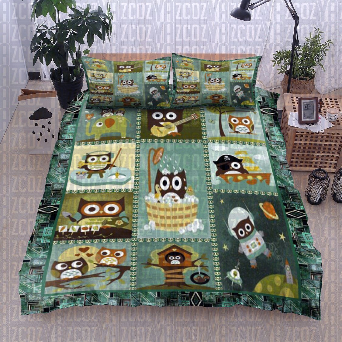 Owl Bedding Set
