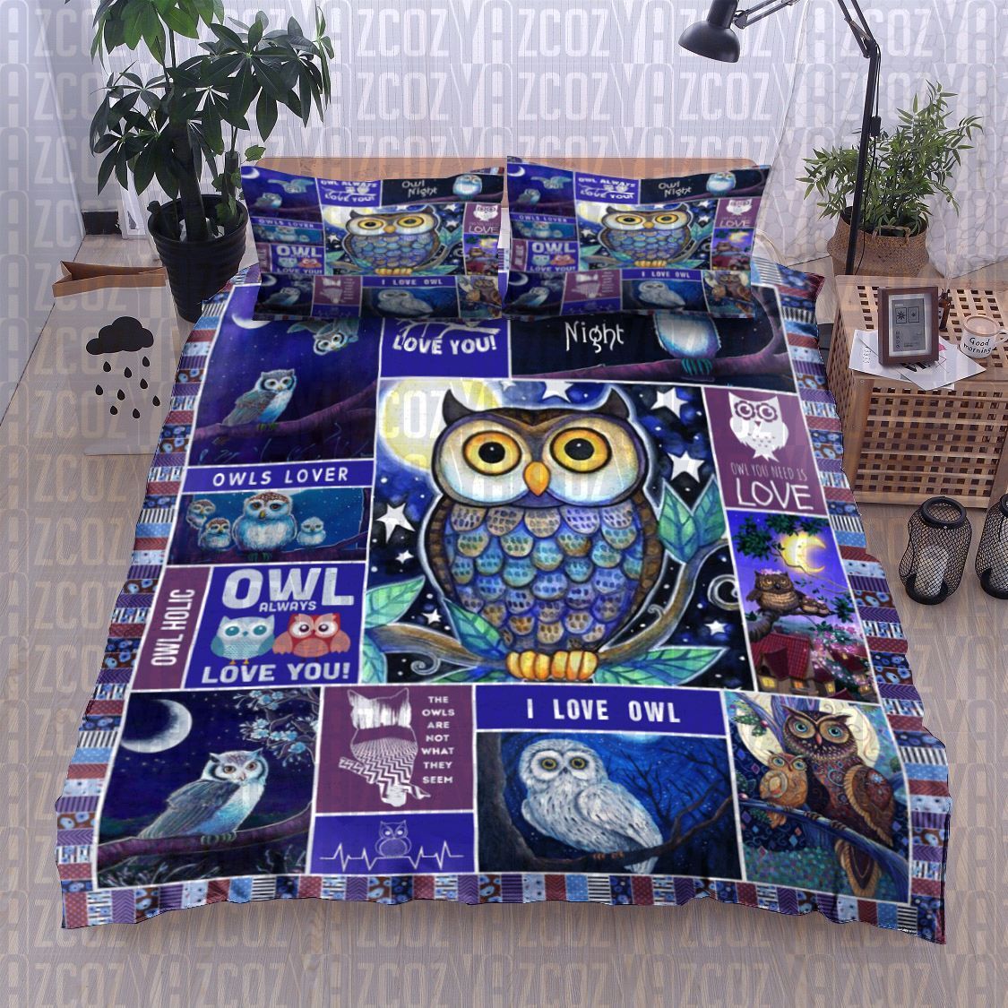 Owl Bedding Set