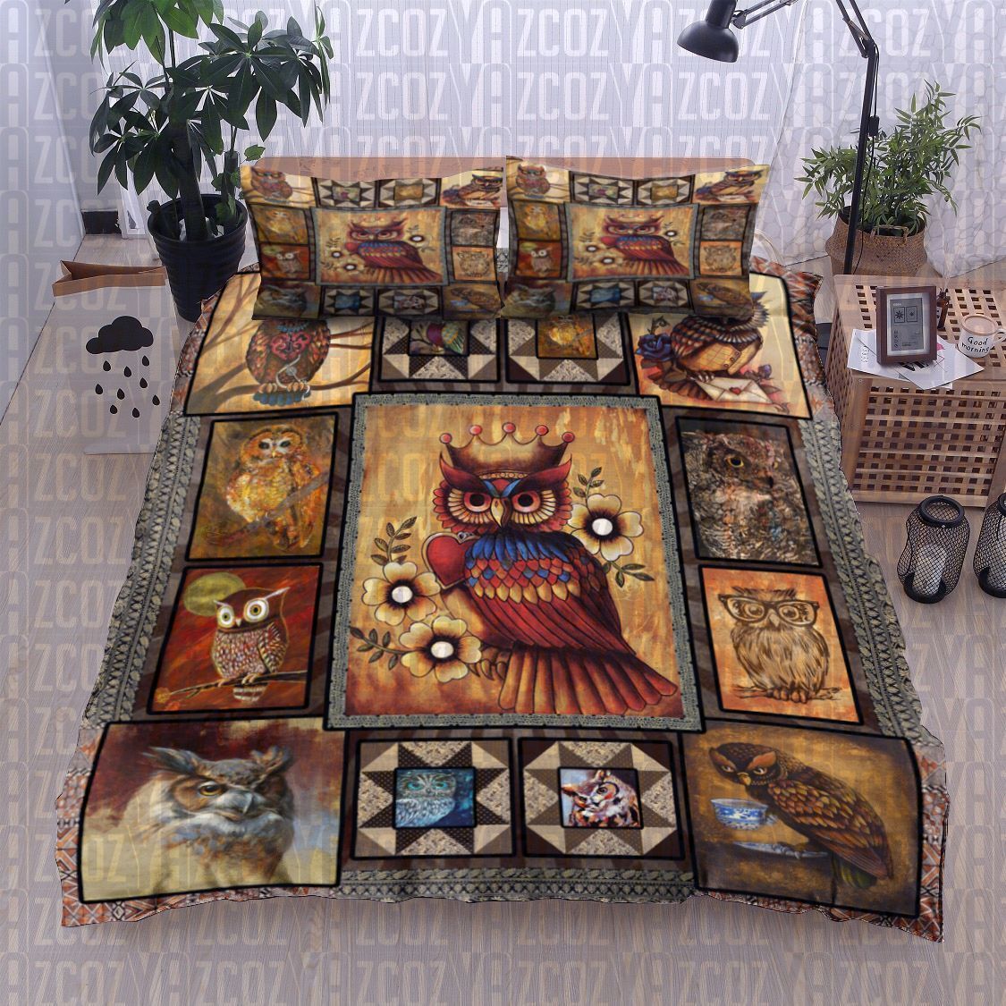 Owl Bedding Set