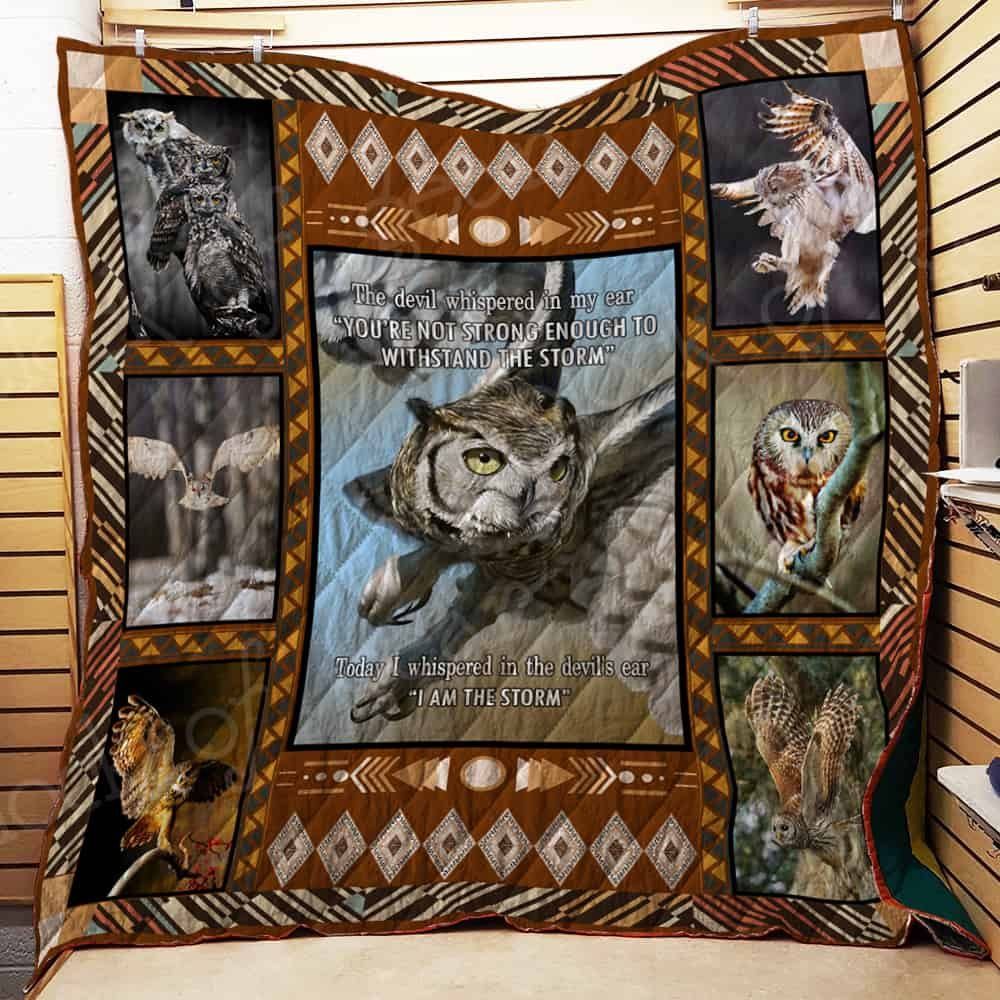 Owl CL22100410MDQ Quilt Blanket