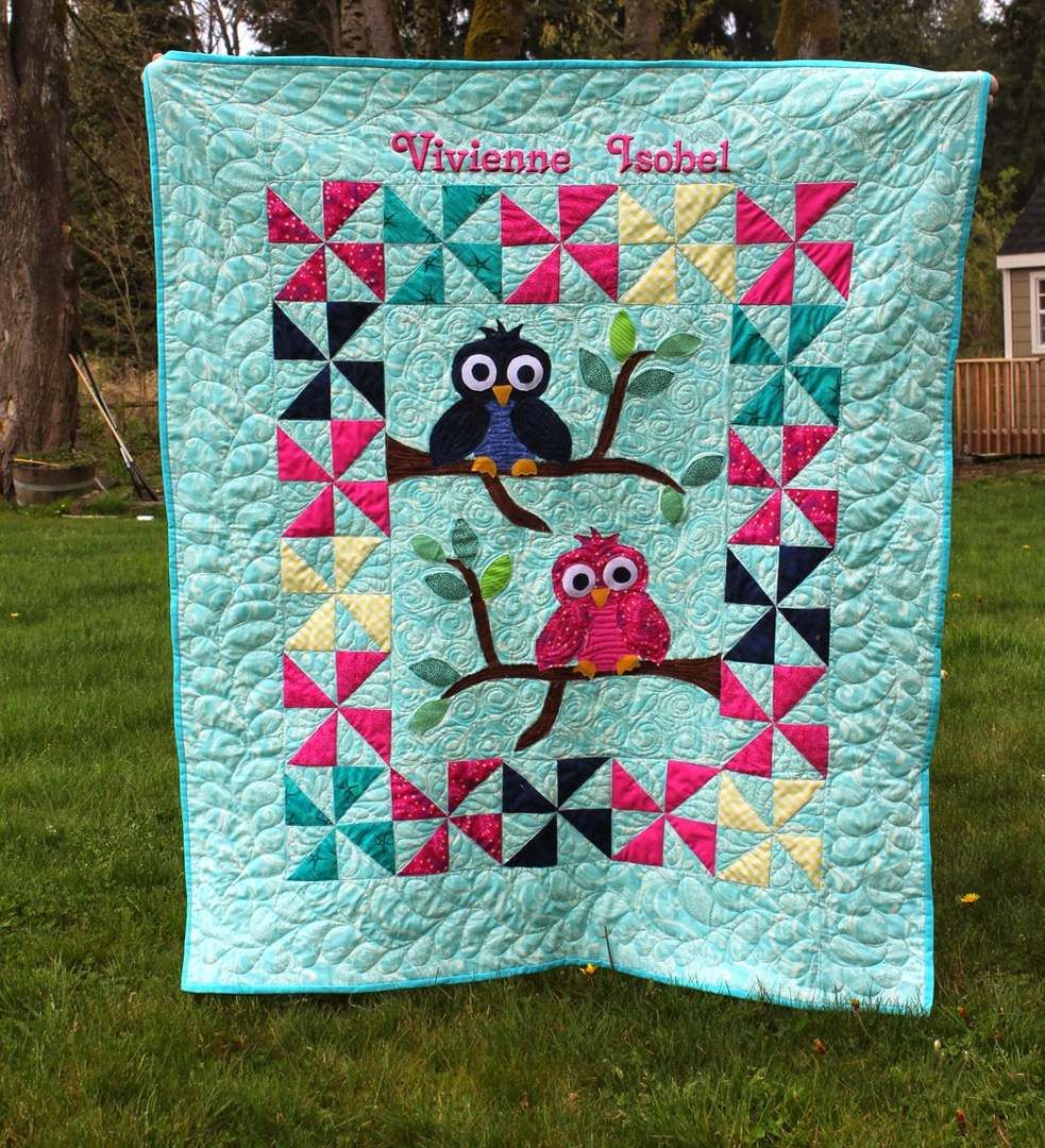 Owl CLA010767 Quilt Blanket