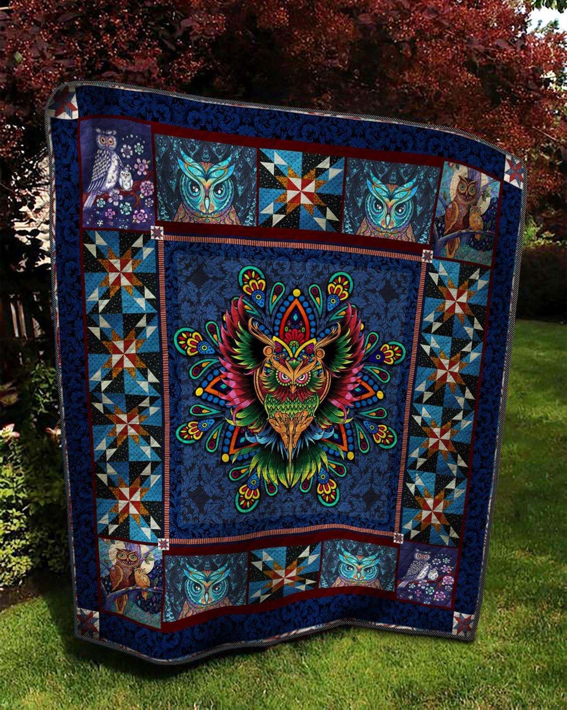 Owl CLA0810354Q Quilt Blanket