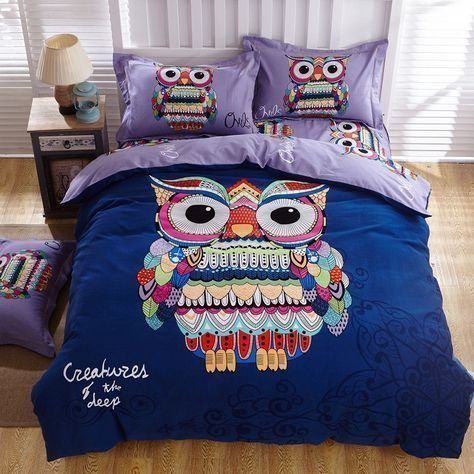 Owl Bedding Set