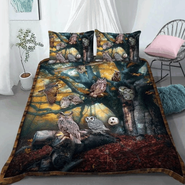 Owl Bedding Set