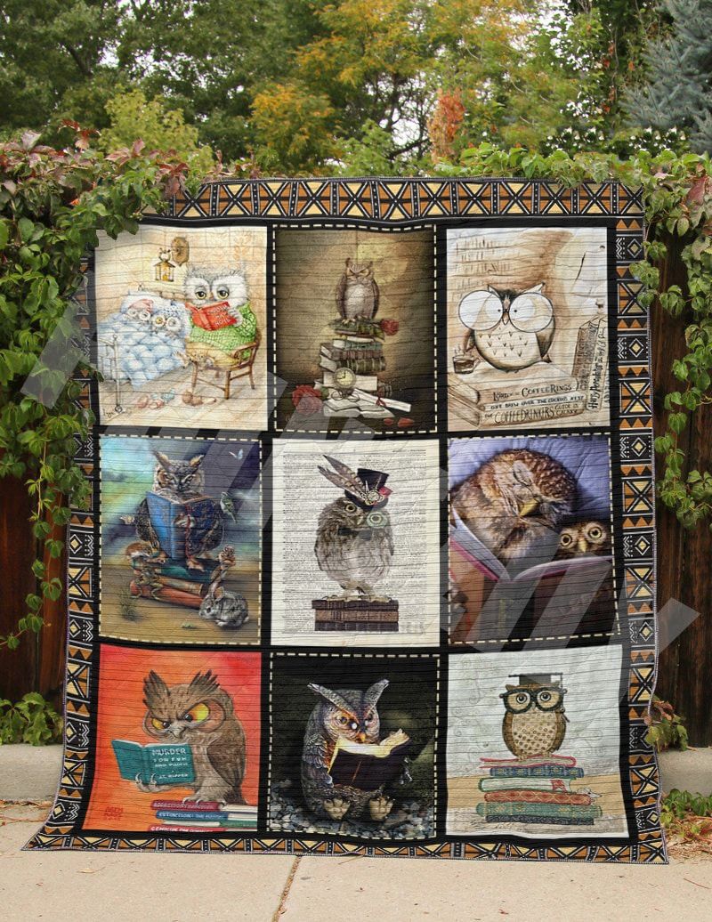 Owl Confession Song Quilt Blanket DHC020120928TD