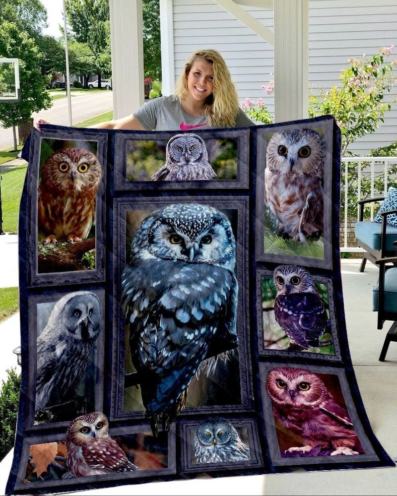 Owl Cute Owl Quilt Blanket DHC31121333TD