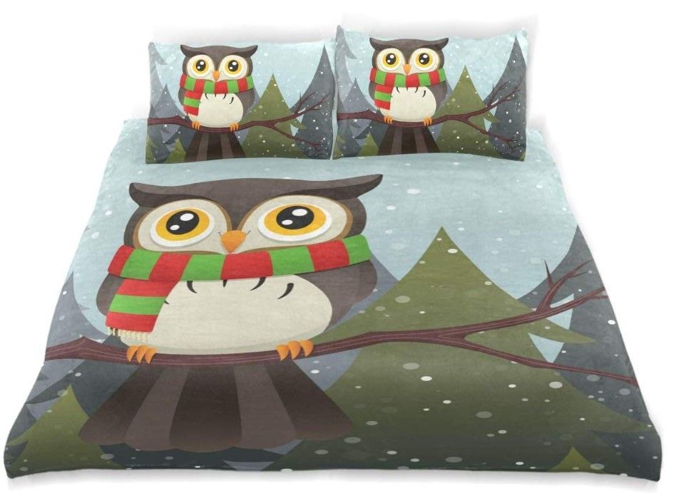 Owl Day Bedding Set