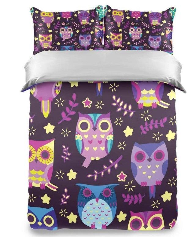 Owl Day Bedding Set