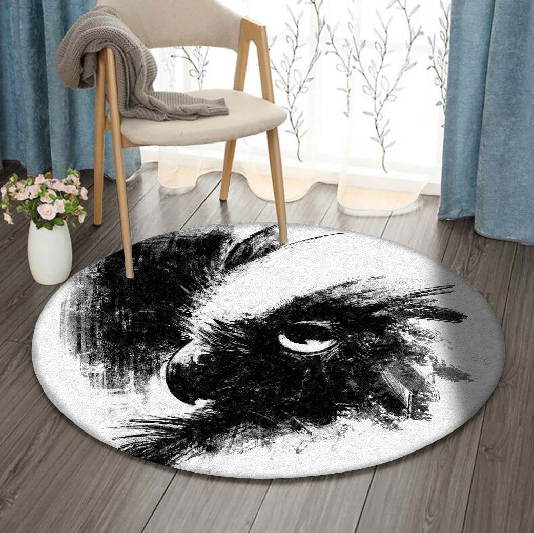 Owl Round Carpet