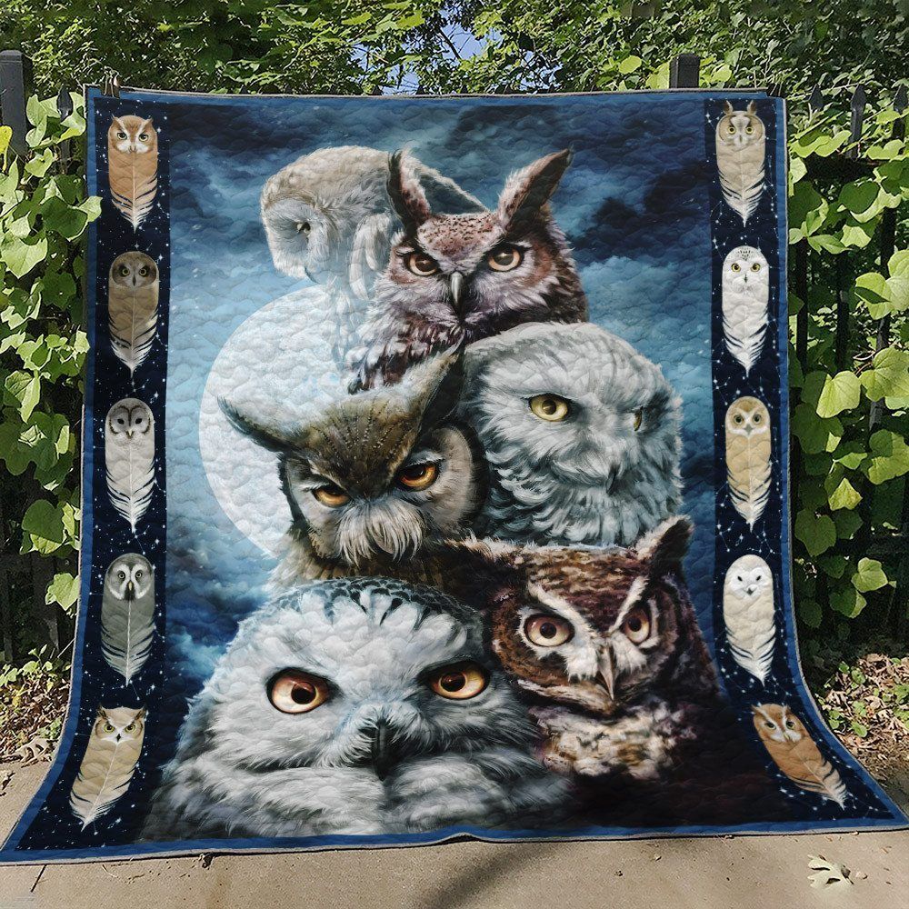 Owl DD250715B Quilt Blanket
