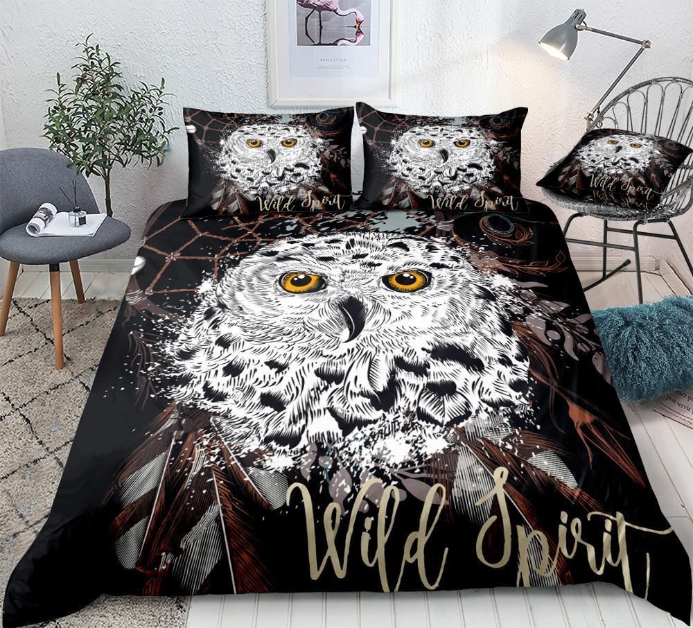 Owl Dream Catcher Wild Spirit Bedding Set