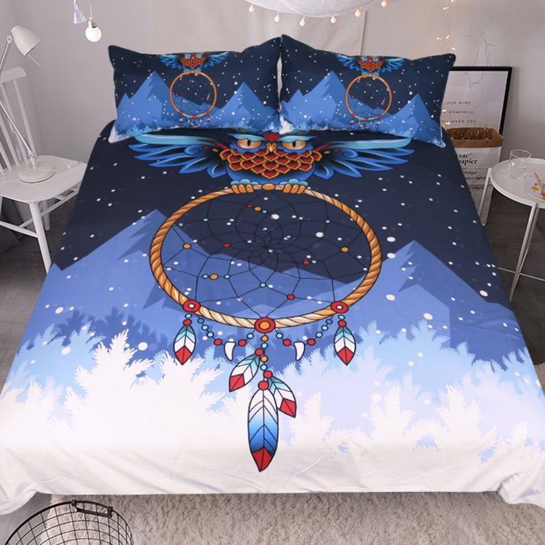 Owl Dreamcatcher Bedding Set