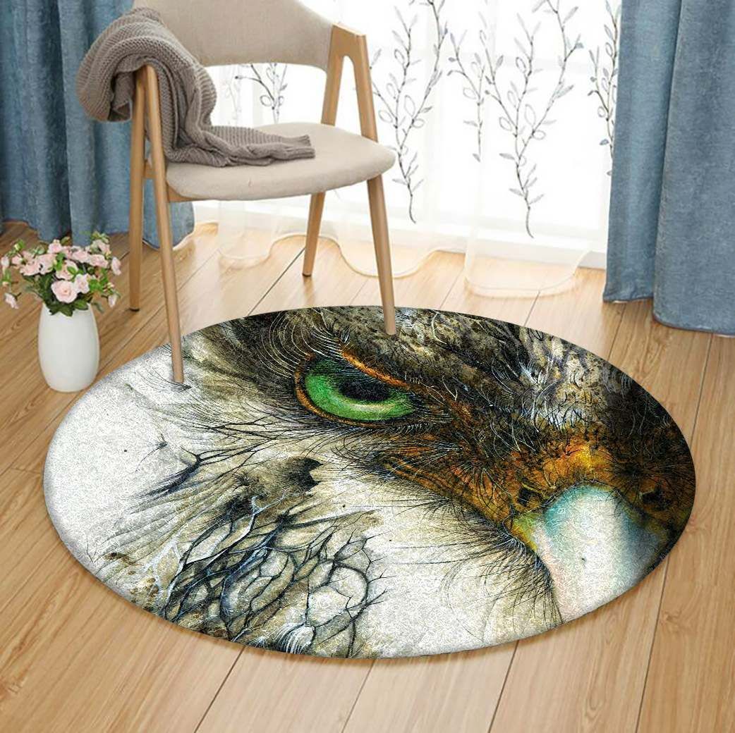 Owl Round Carpet