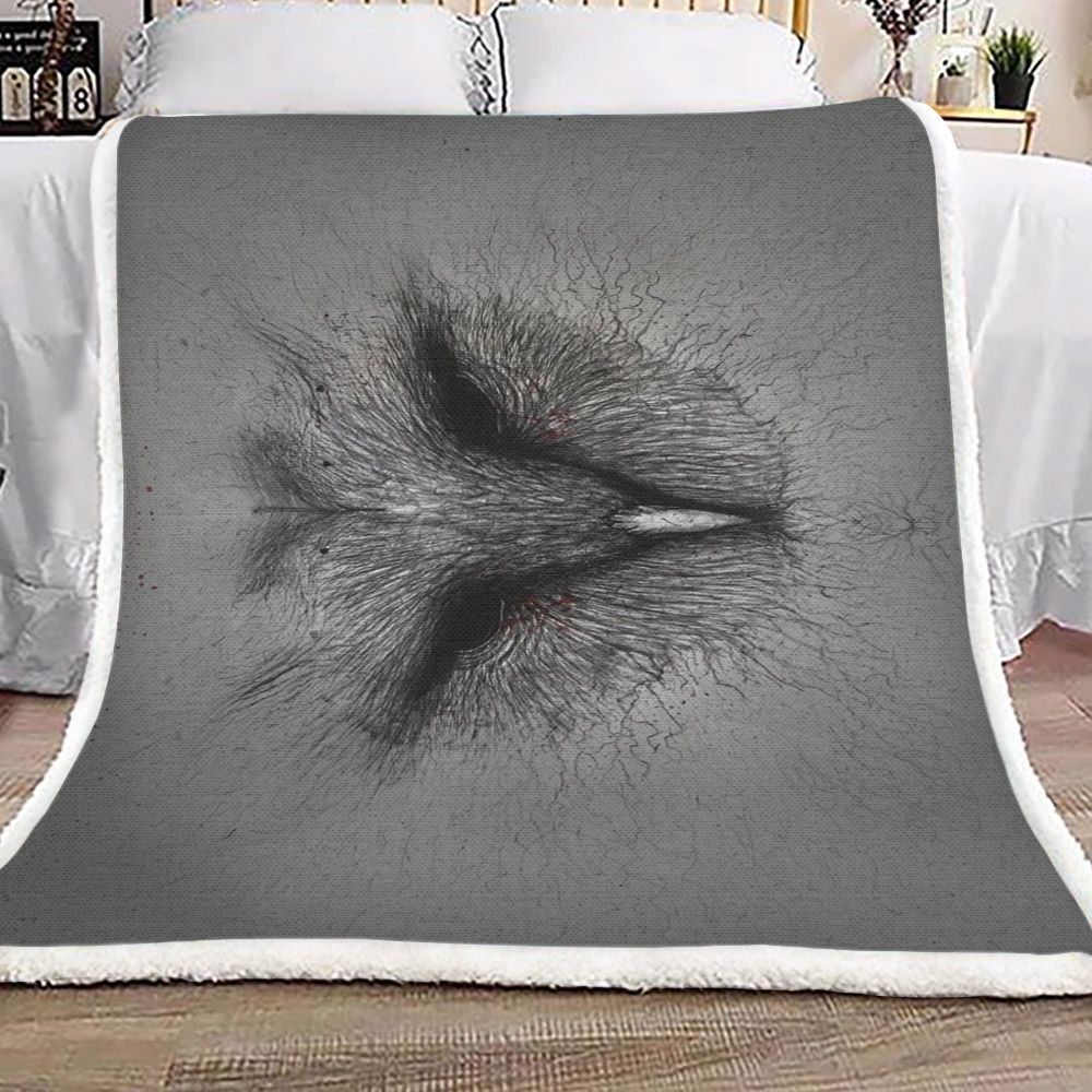 Owl Sherpa Fleece Blanket